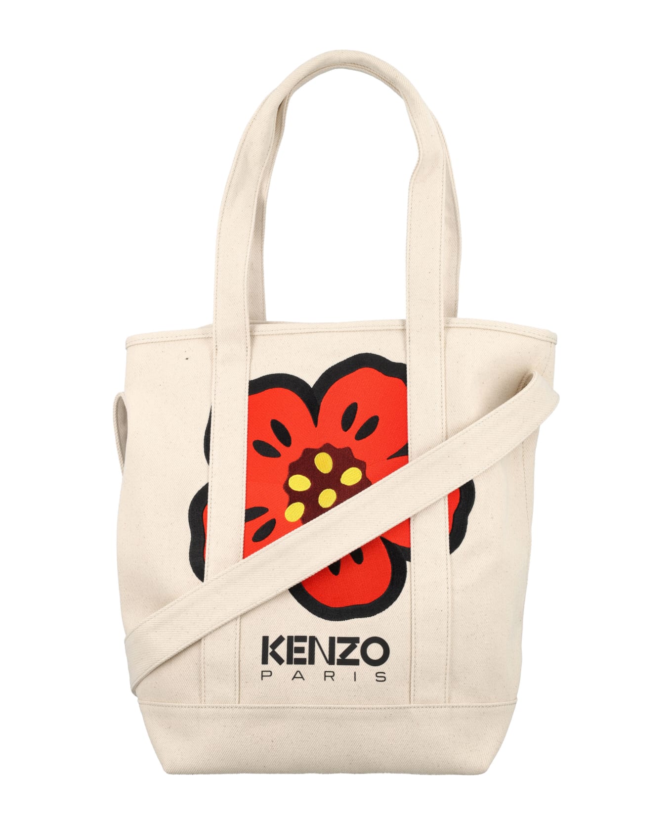 Kenzo Boke Flower Tote Bag - ECRU