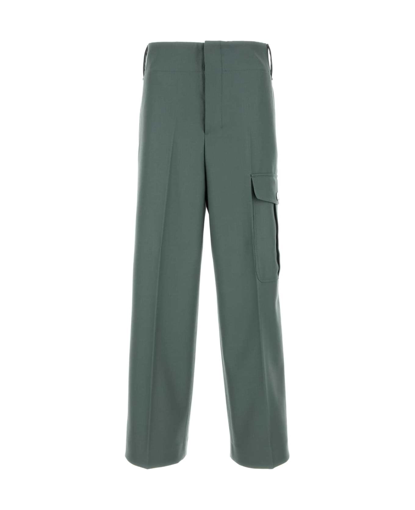 Ami Alexandre Mattiussi Straight Fit Trousers - ANTIQUECLAY