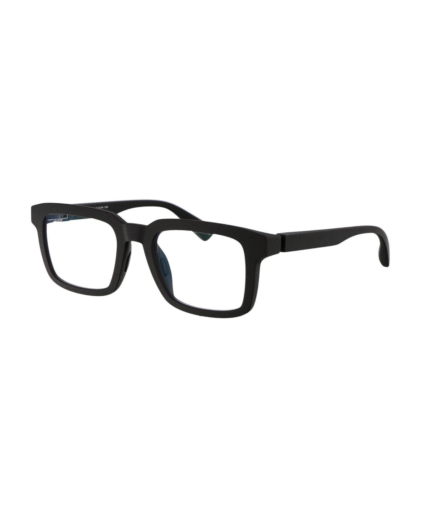 Mykita Canna Glasses - 354 MD1-Pitch Black Clear アイウェア