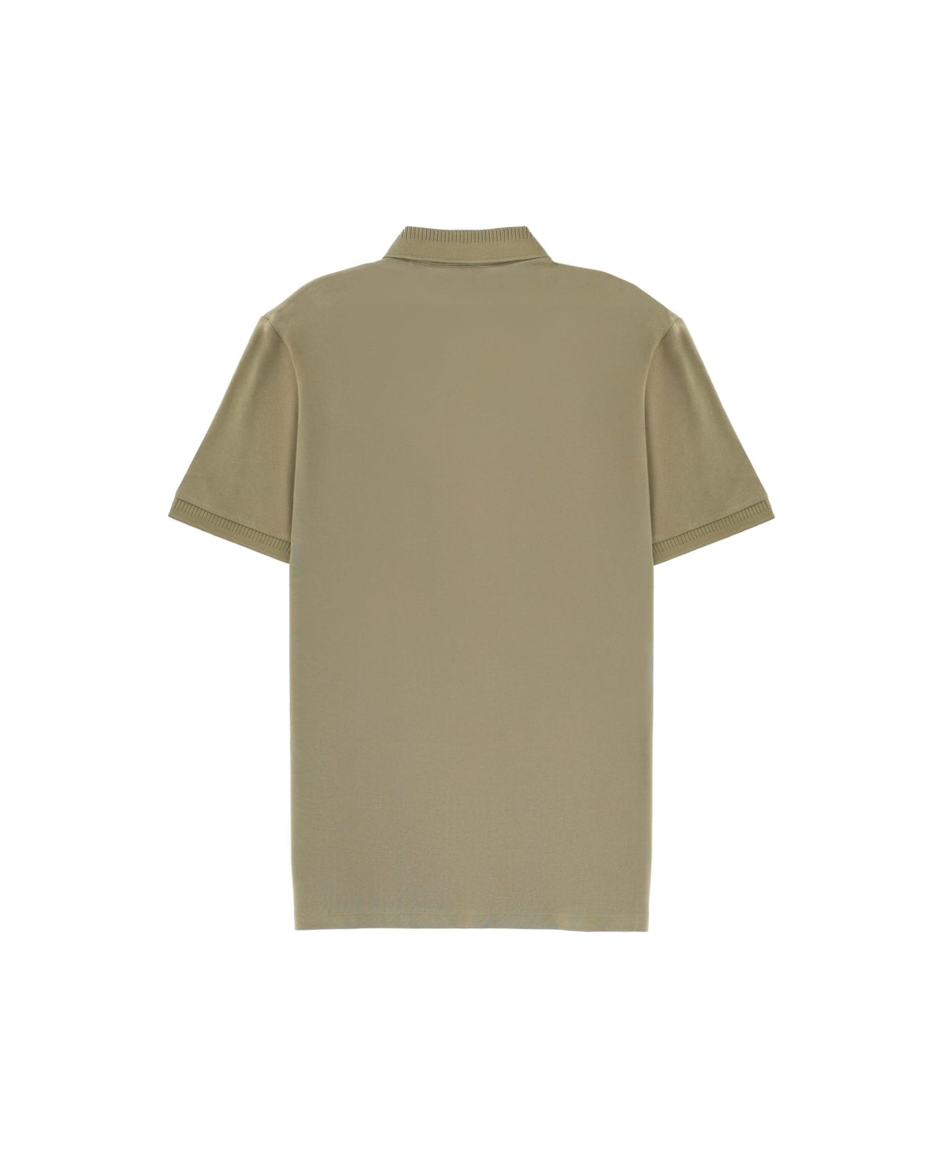 Hugo Boss Polo With Logo Patch - GREEN