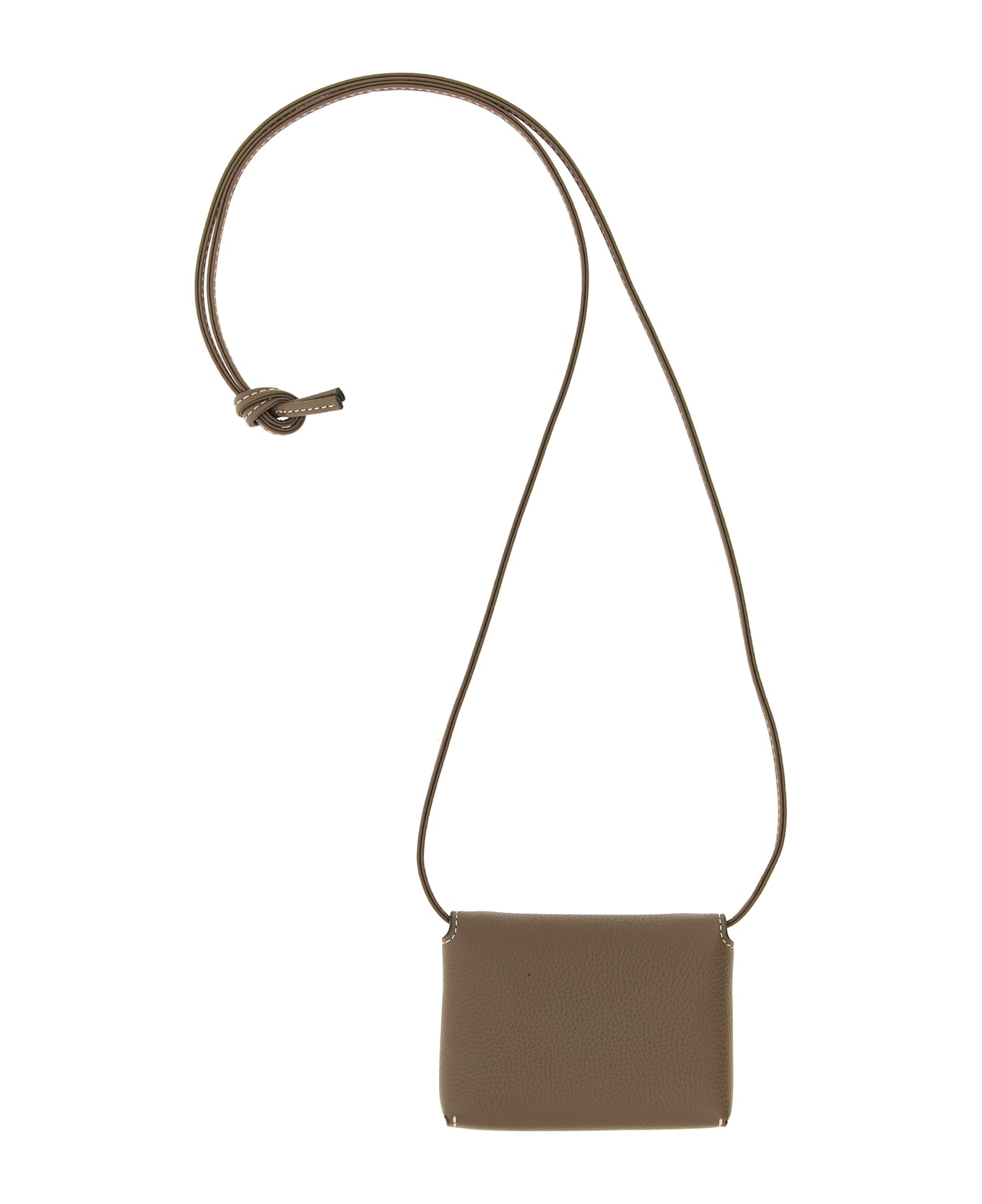 Tory Burch 'lanyard' Card Holder - Brown