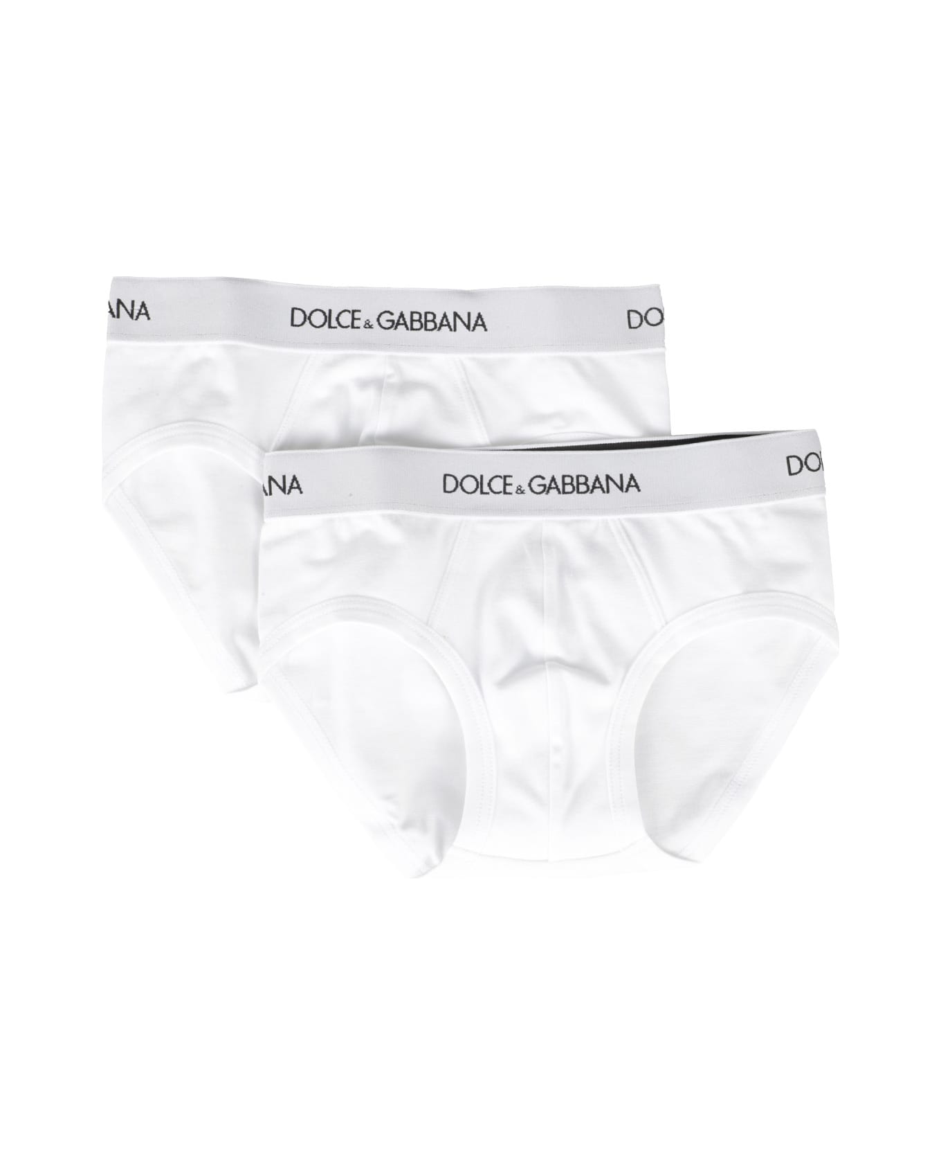 Dolce & Gabbana Bipack Slip - Bianco