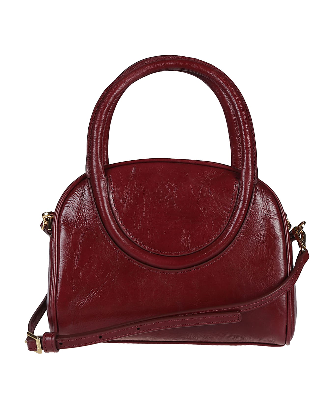 STAUD Maude Mini Bowler Bag - Pnt Pinot