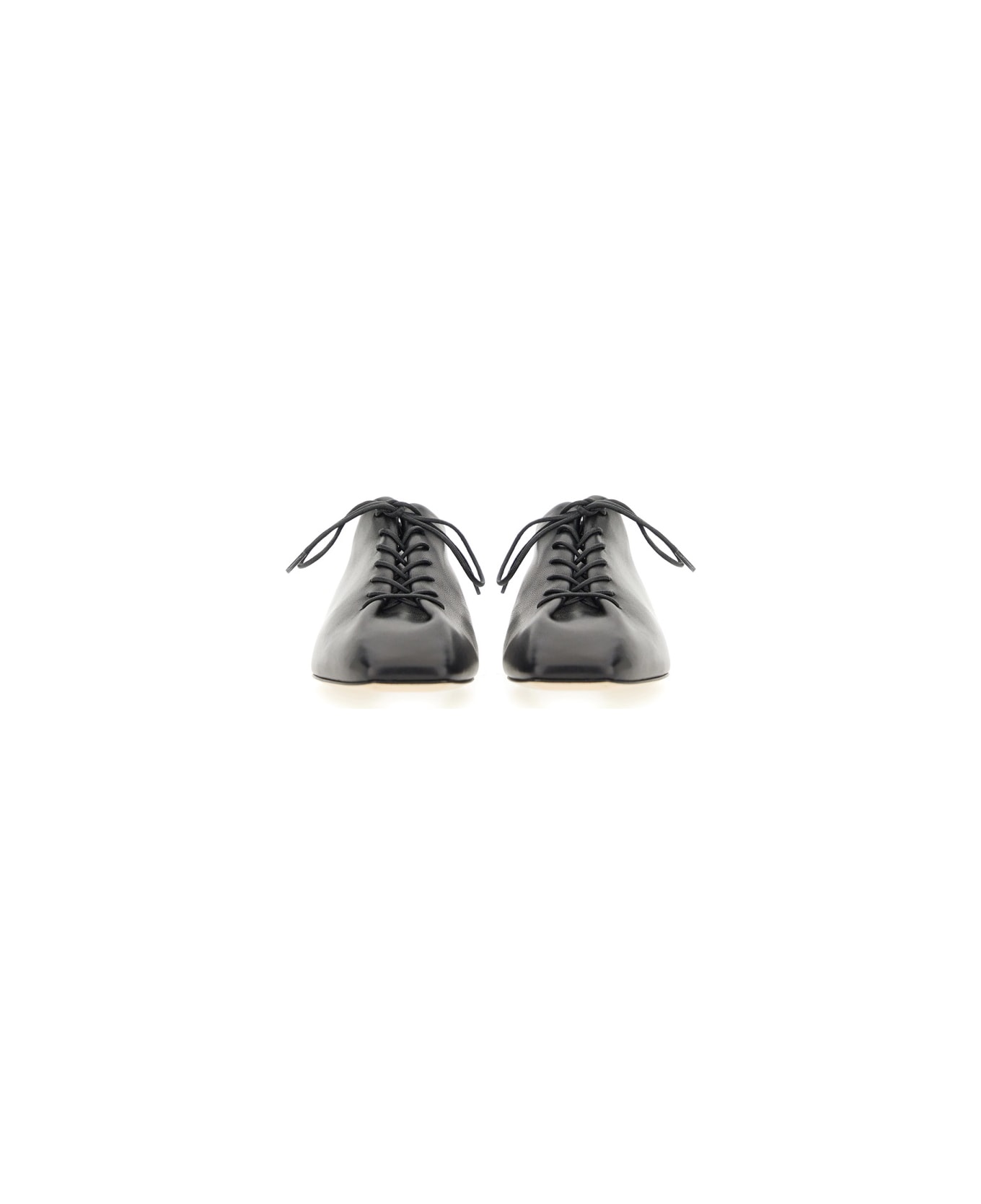 aeyde Lace-up Shoe "isla" - BLACK