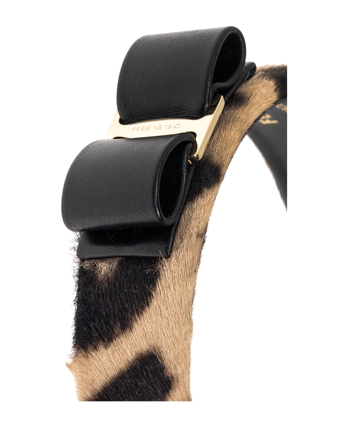 Ferragamo Hairband - BROWN