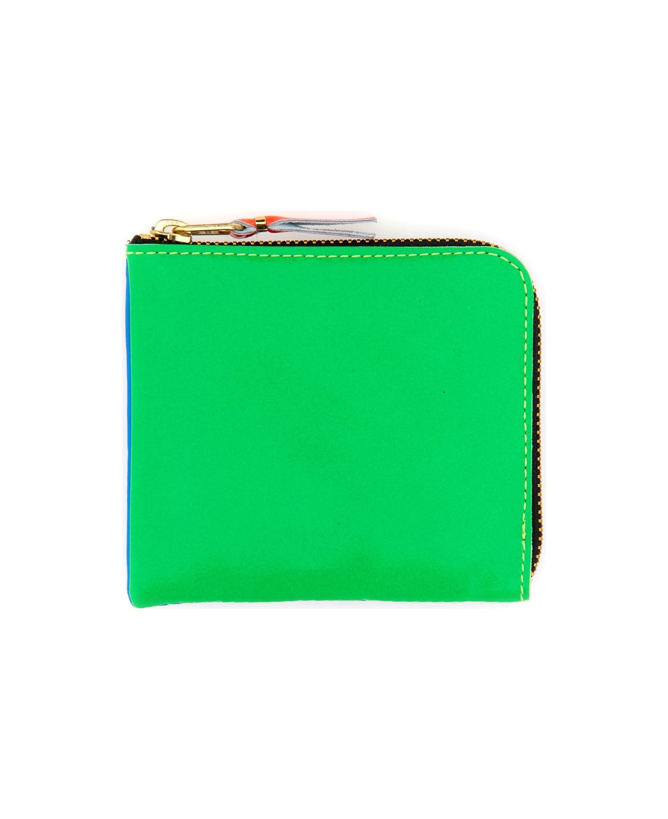 Comme des Garçons Wallet Leather Wallet - GREEN 財布