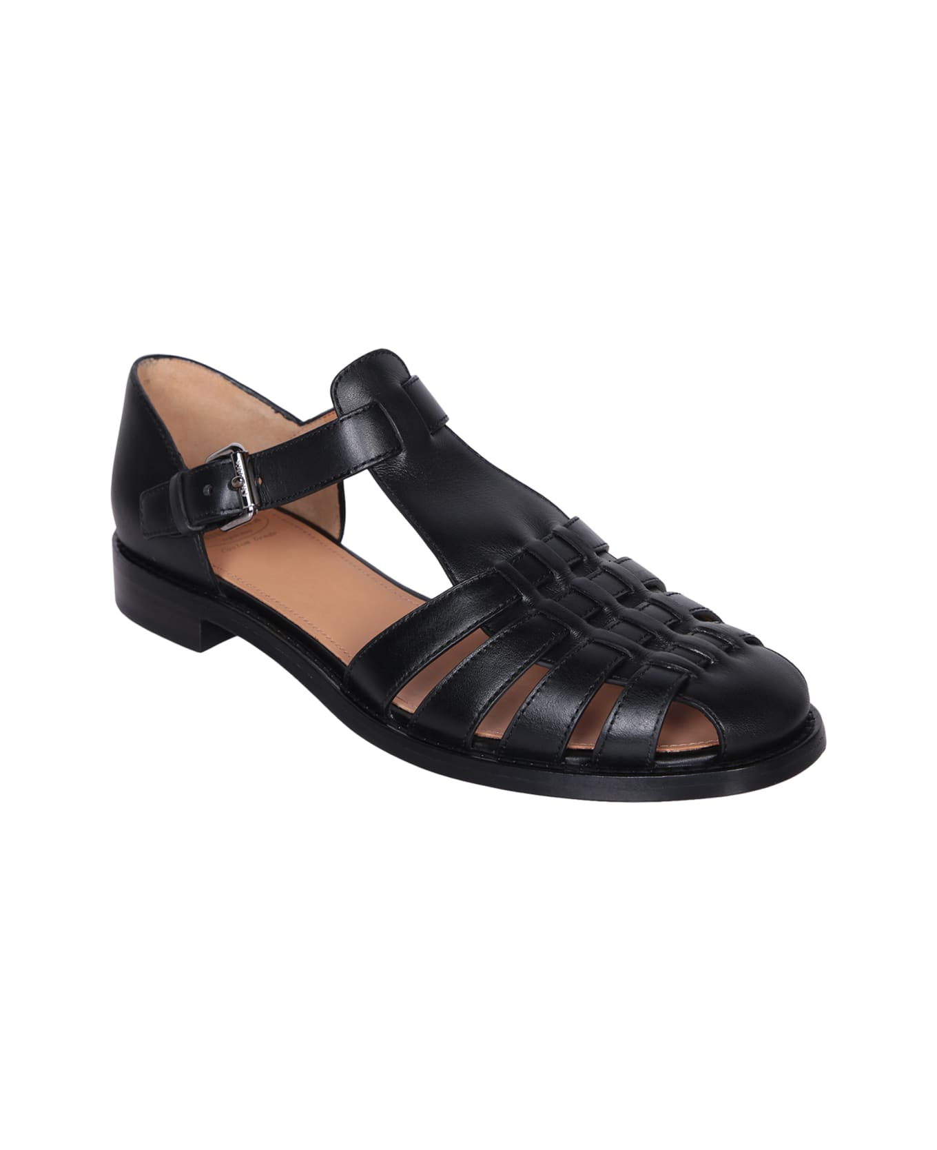 Church's Kelsey Black Sandals - Black