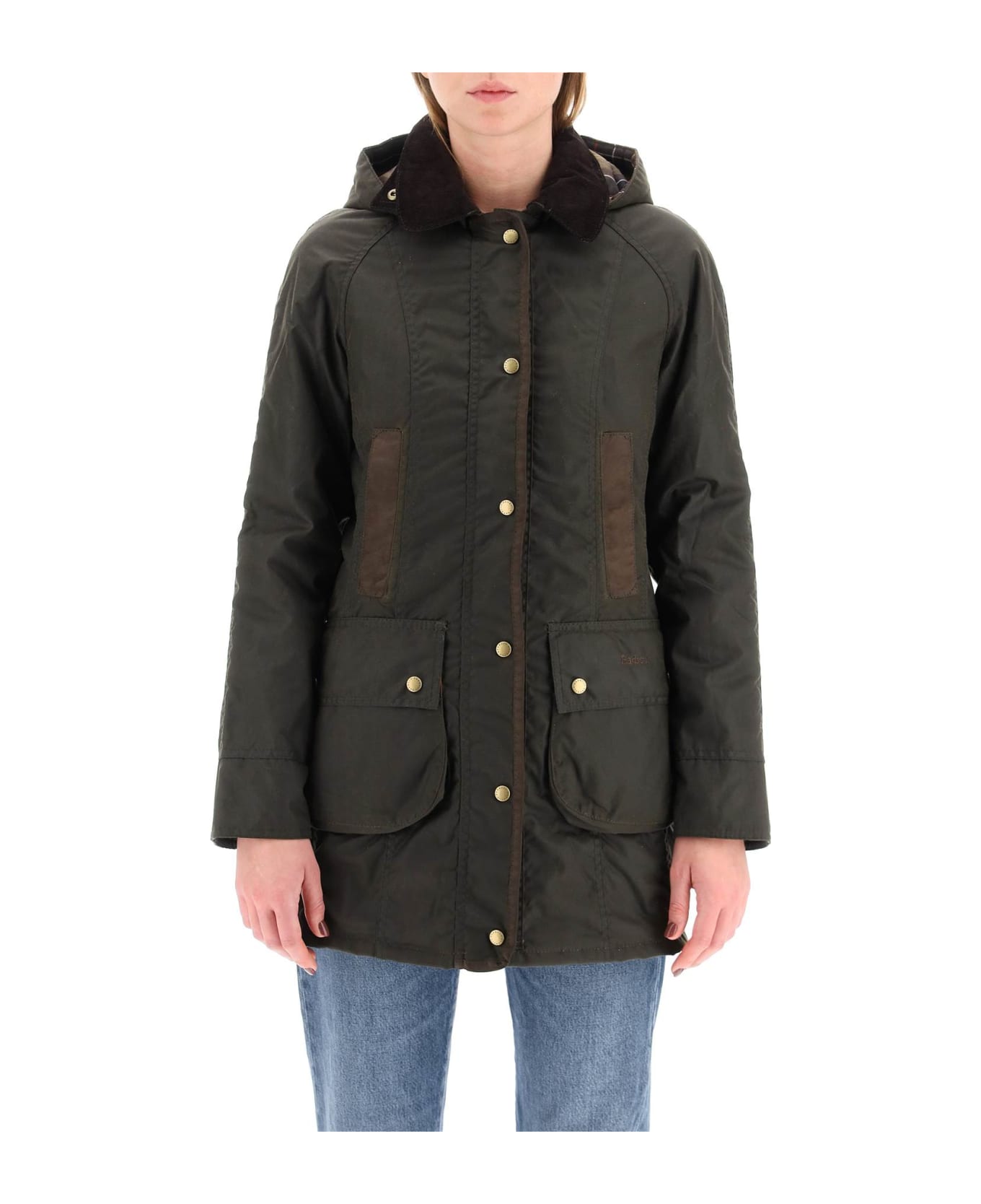 Barbour Bower Wax Jacket - OLIVE CLASSIC (Green)