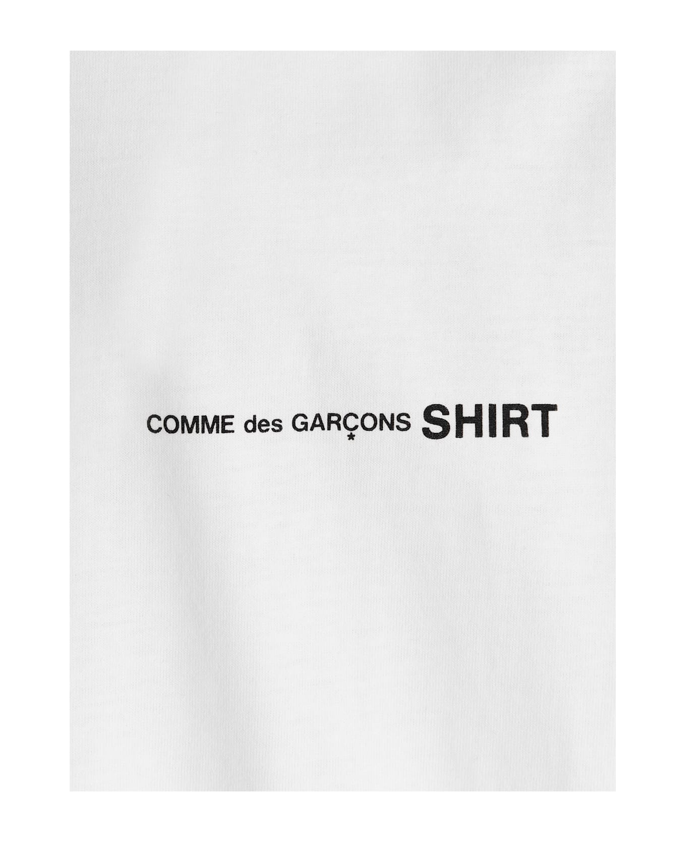 Comme des Garçons Shirt Logo T-shirt - White