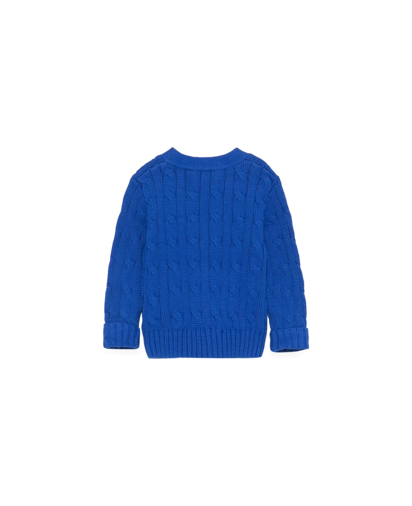 Polo Ralph Lauren Cardigan With Logo - WHITE
