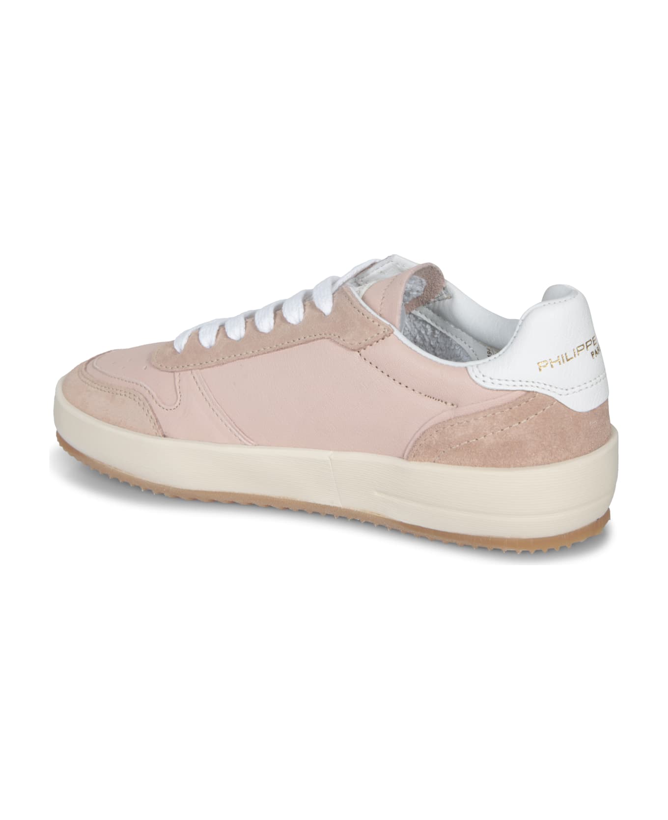 Philippe Model Nice Low Sneakers In Powder Pink - Pink