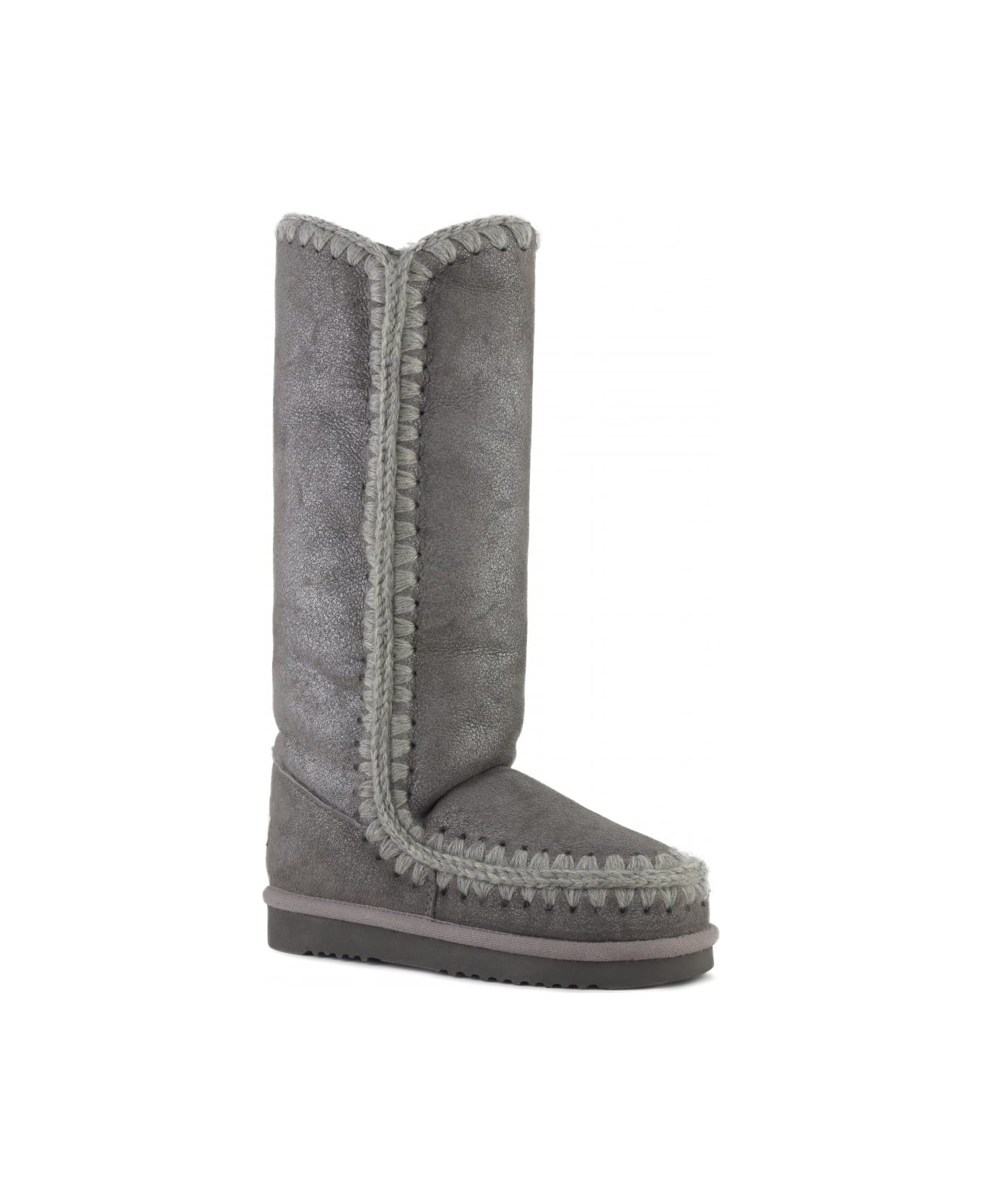 Mou Grey Eskimo Boots - Gray