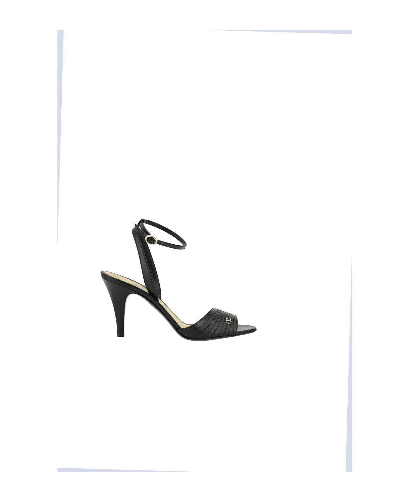 Valentino Garavani Logoed Sandals - Nero