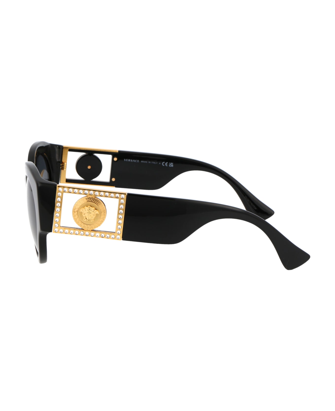 Versace Eyewear 0ve4438b Sunglasses - GB1/87 BLACK サングラス