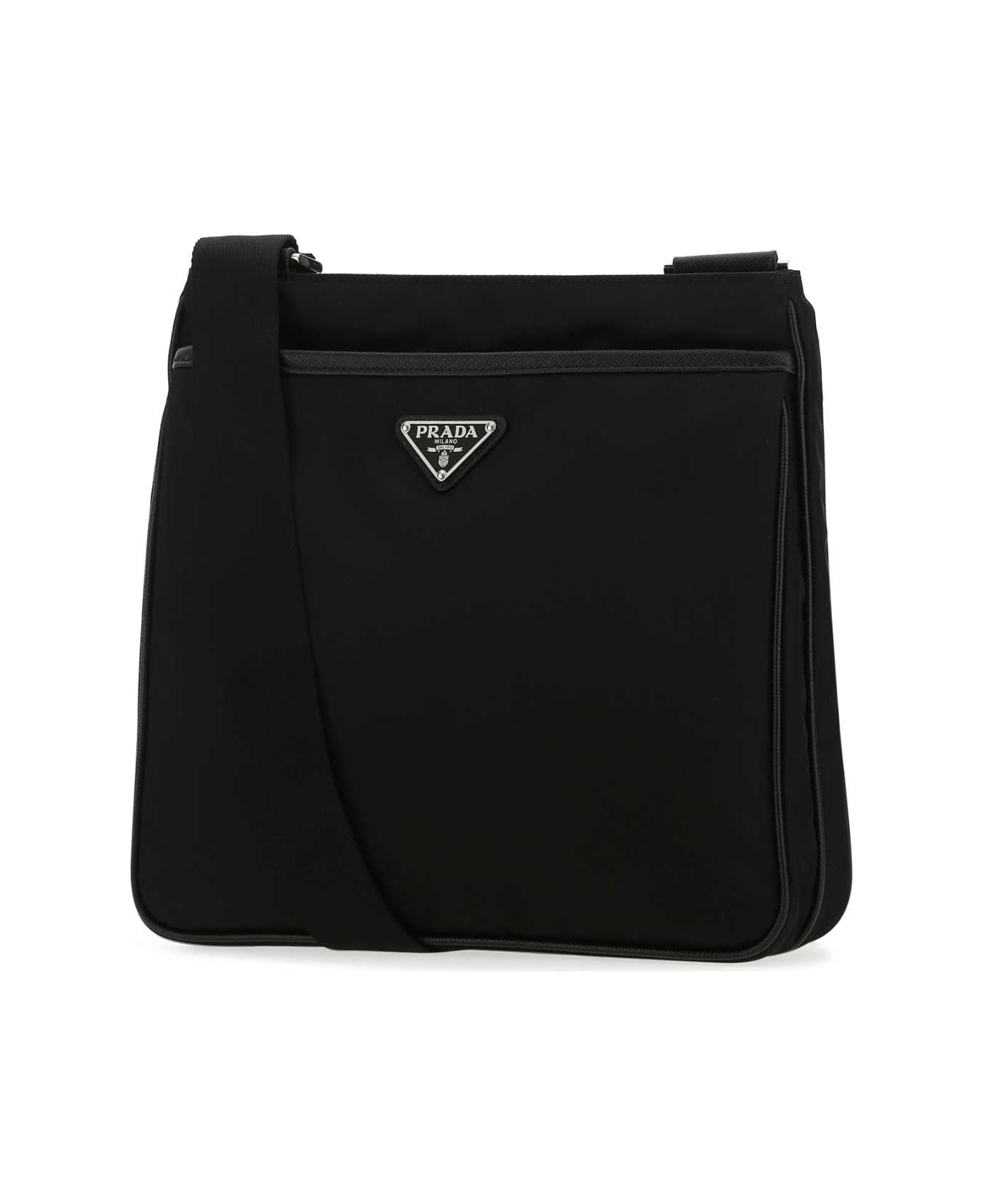 Prada Black Re-nylon Crossbody Bag - F0002