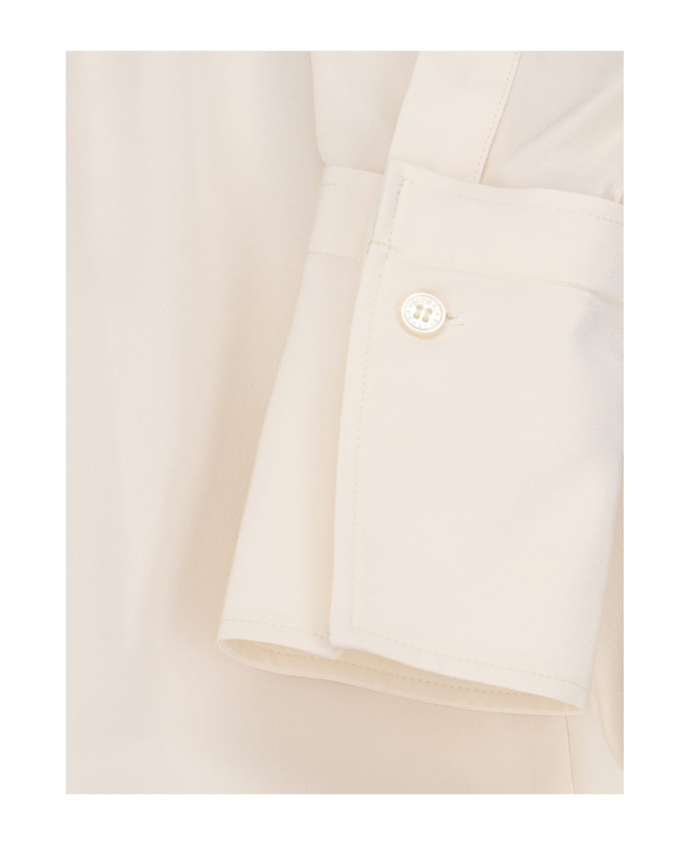 Victoria Beckham Silk Shirt - Cream