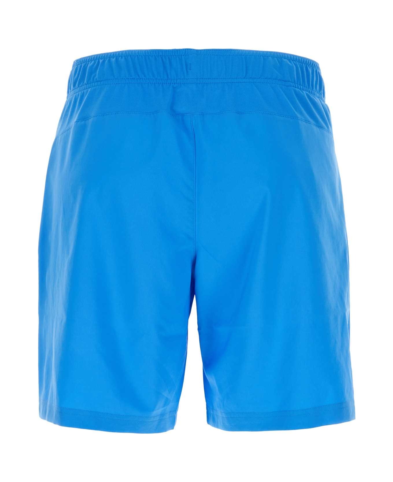 The North Face Turquoise Polyester 24/7 Bermuda Shorts - LIGHTBLUE