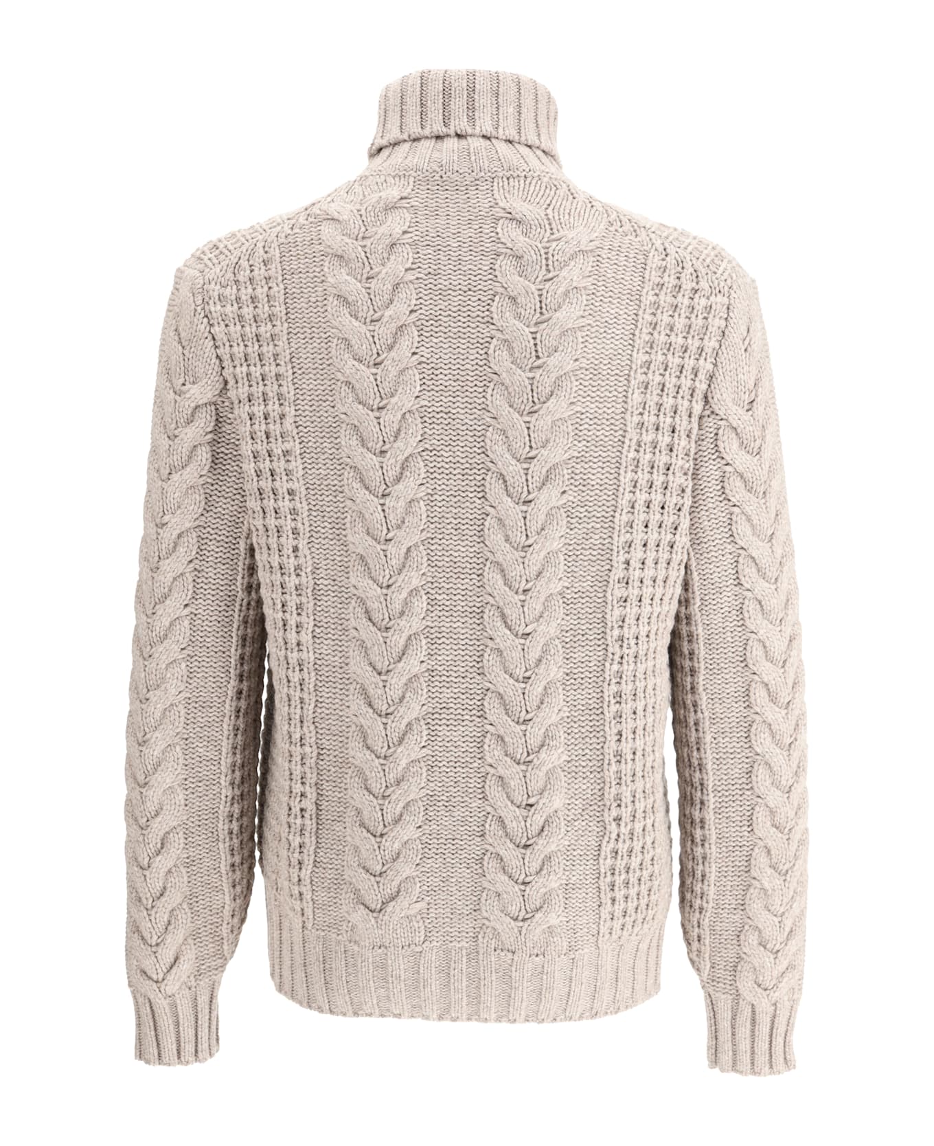 Brunello Cucinelli Turtleneck Sweater - Terra