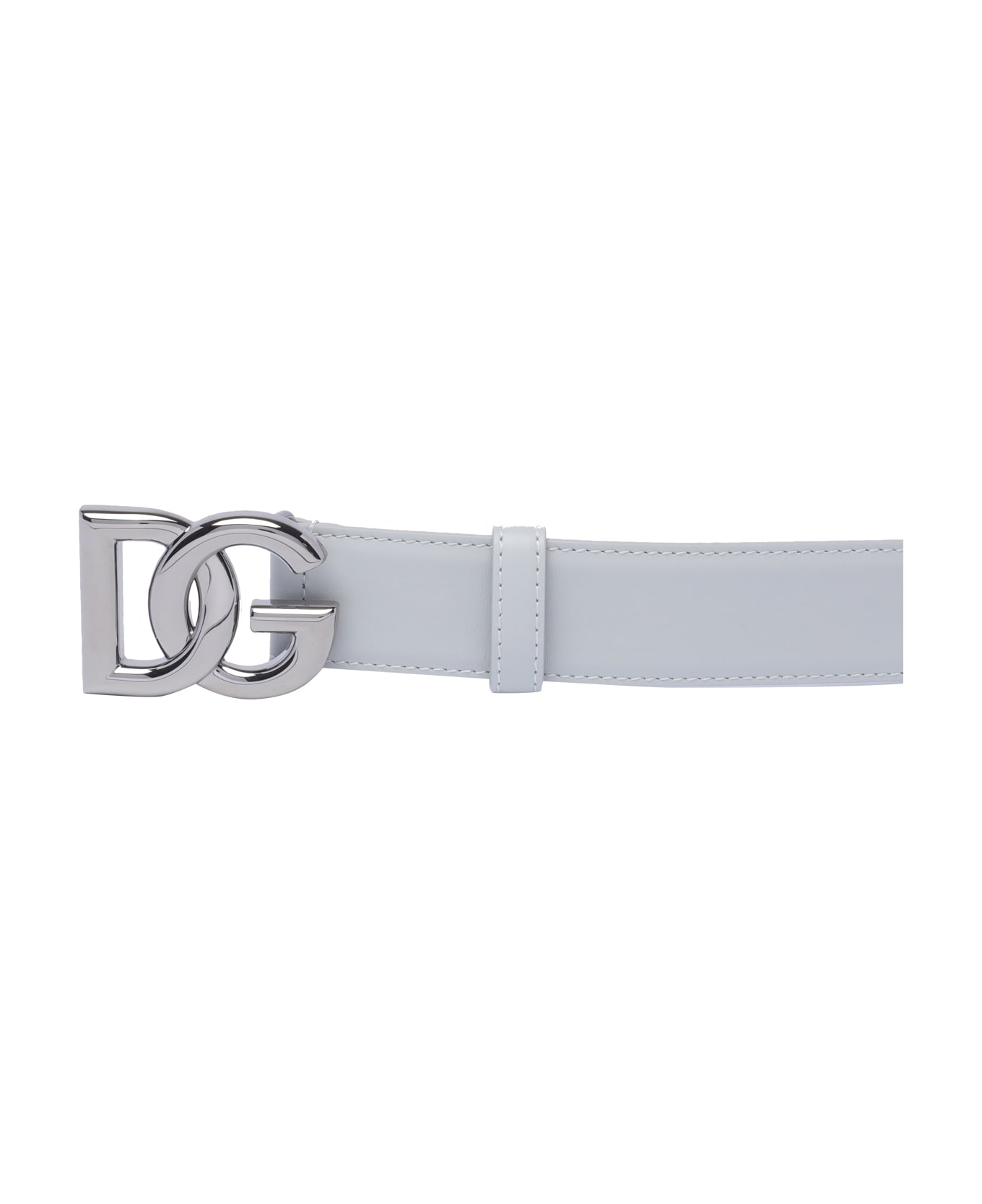 Dolce Carretto & Gabbana Dg Logo Belt - Grey
