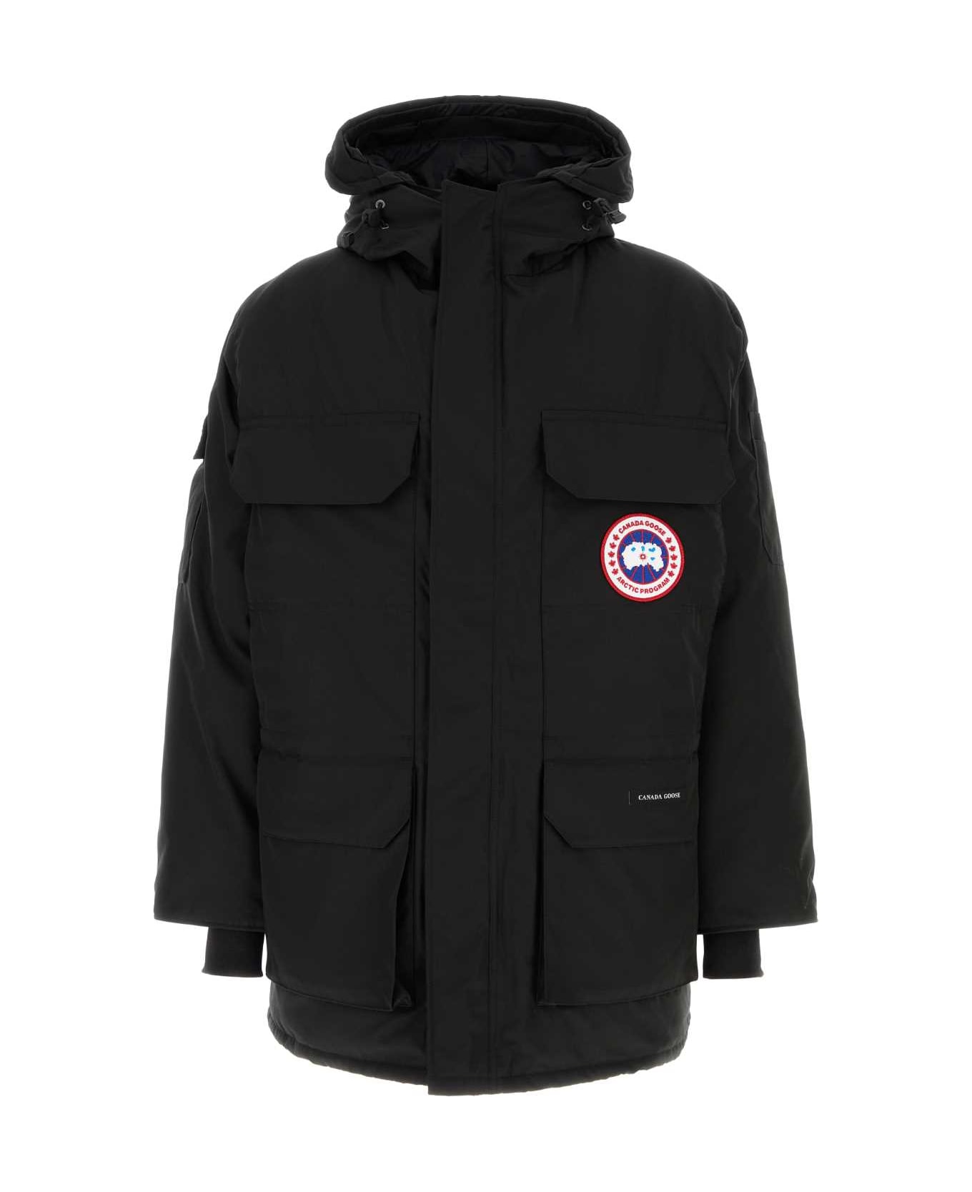 Canada Goose Black Polyester Blend Expedition Down Jacket - BLACKNOIR ジャケット