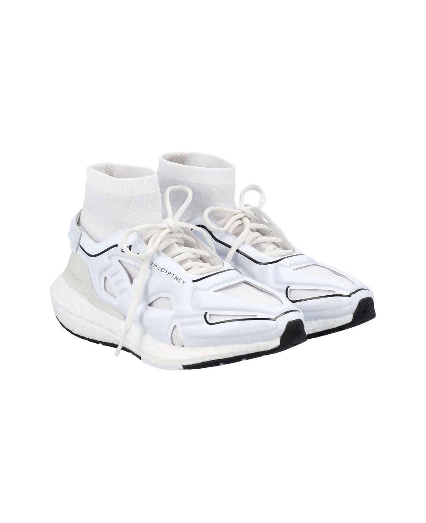 Adidas by Stella McCartney Ultraboost 22 Sock Sneakers - White
