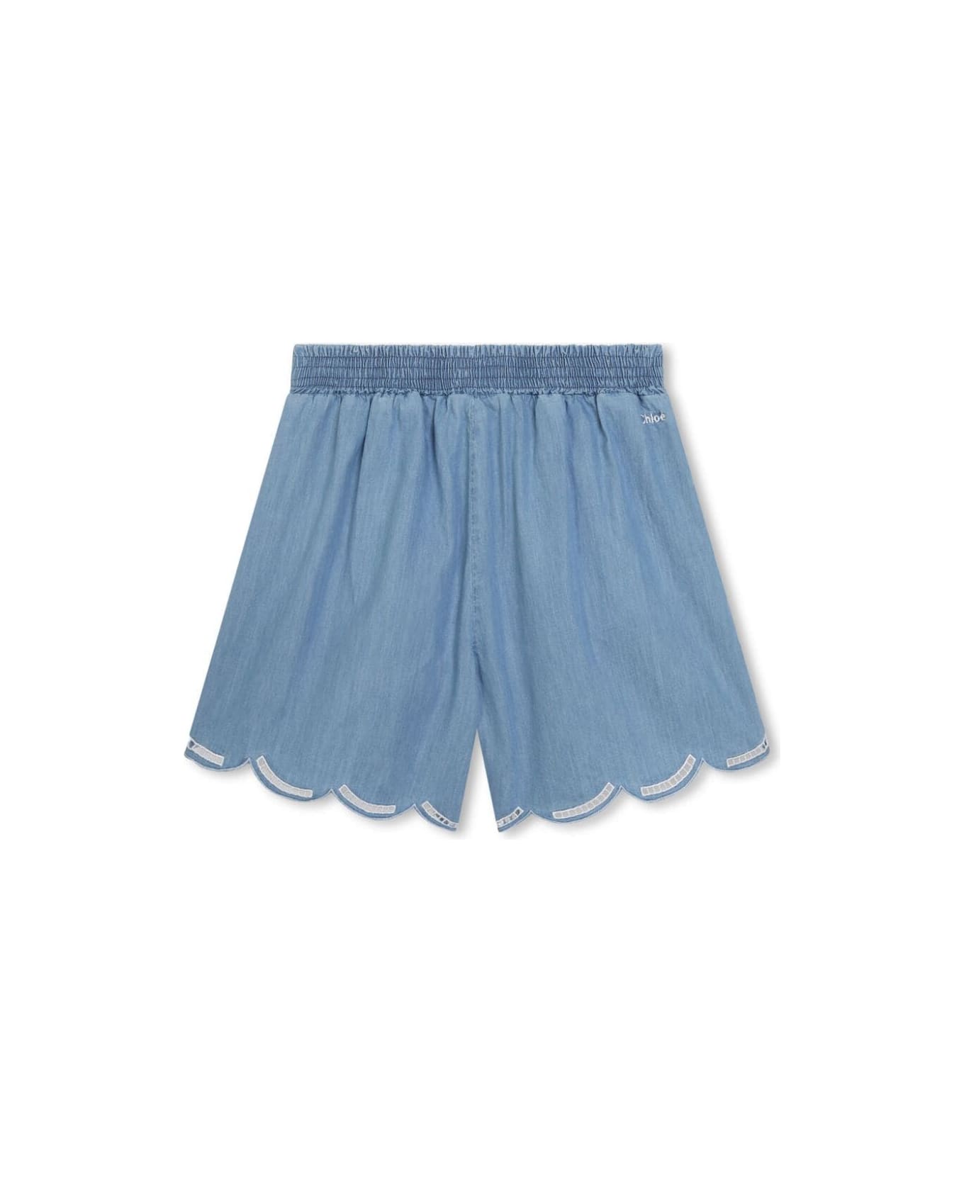 Chloé Denim Shorts - Denim Blue