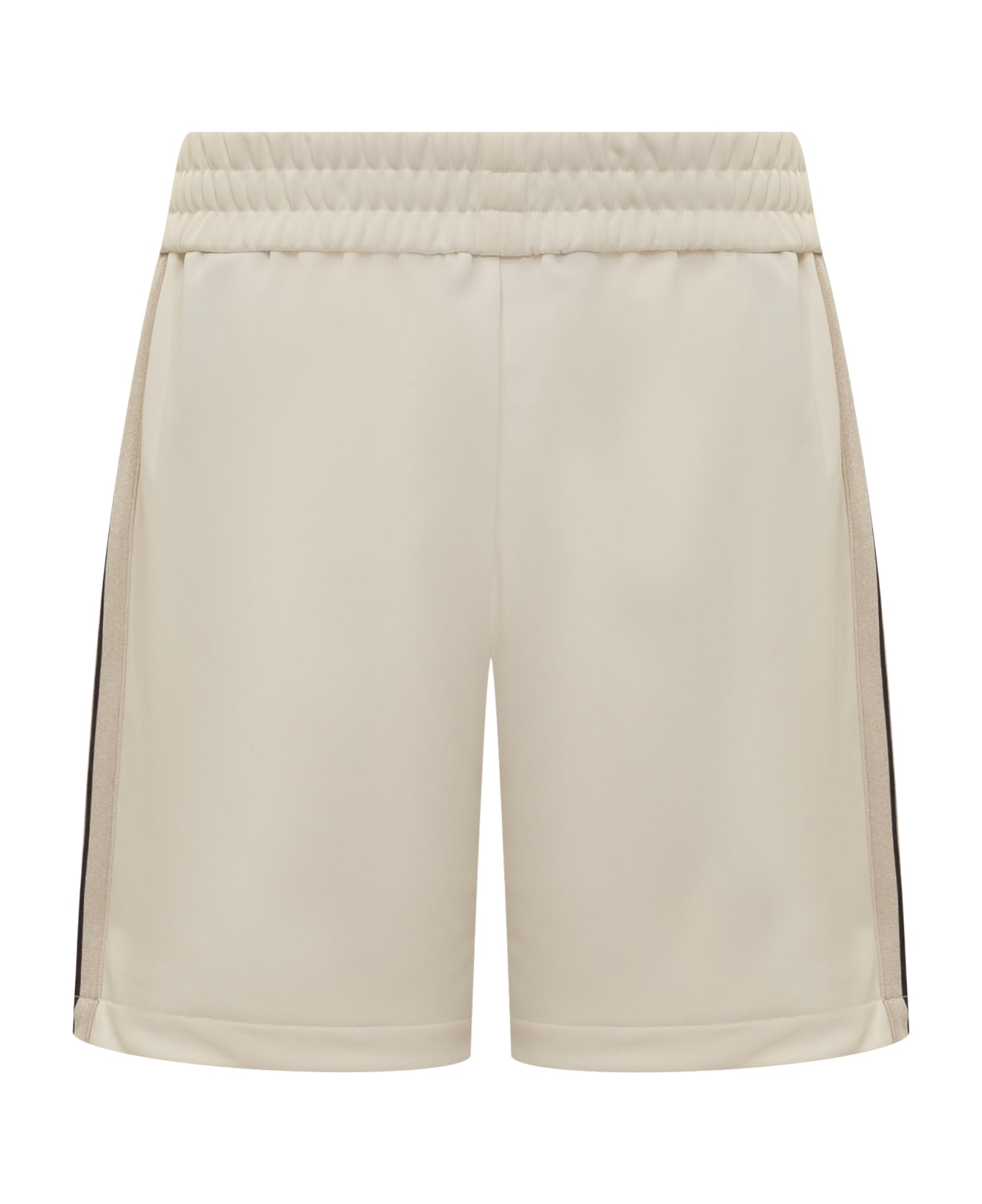 Palm Angels Monogram Bermuda Shorts - White
