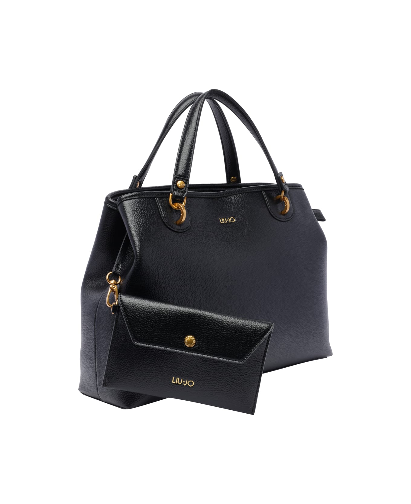 Liu-Jo Logo Tote Bag - Black