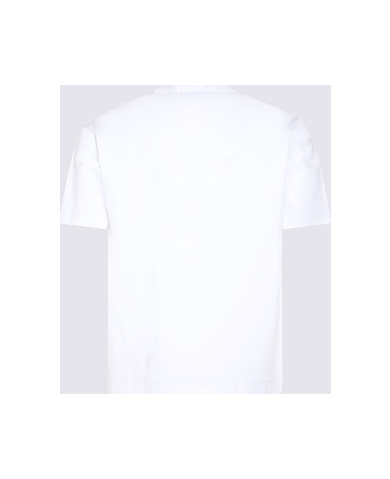 Comme des Garçons Homme White Cotton T-shirt - White
