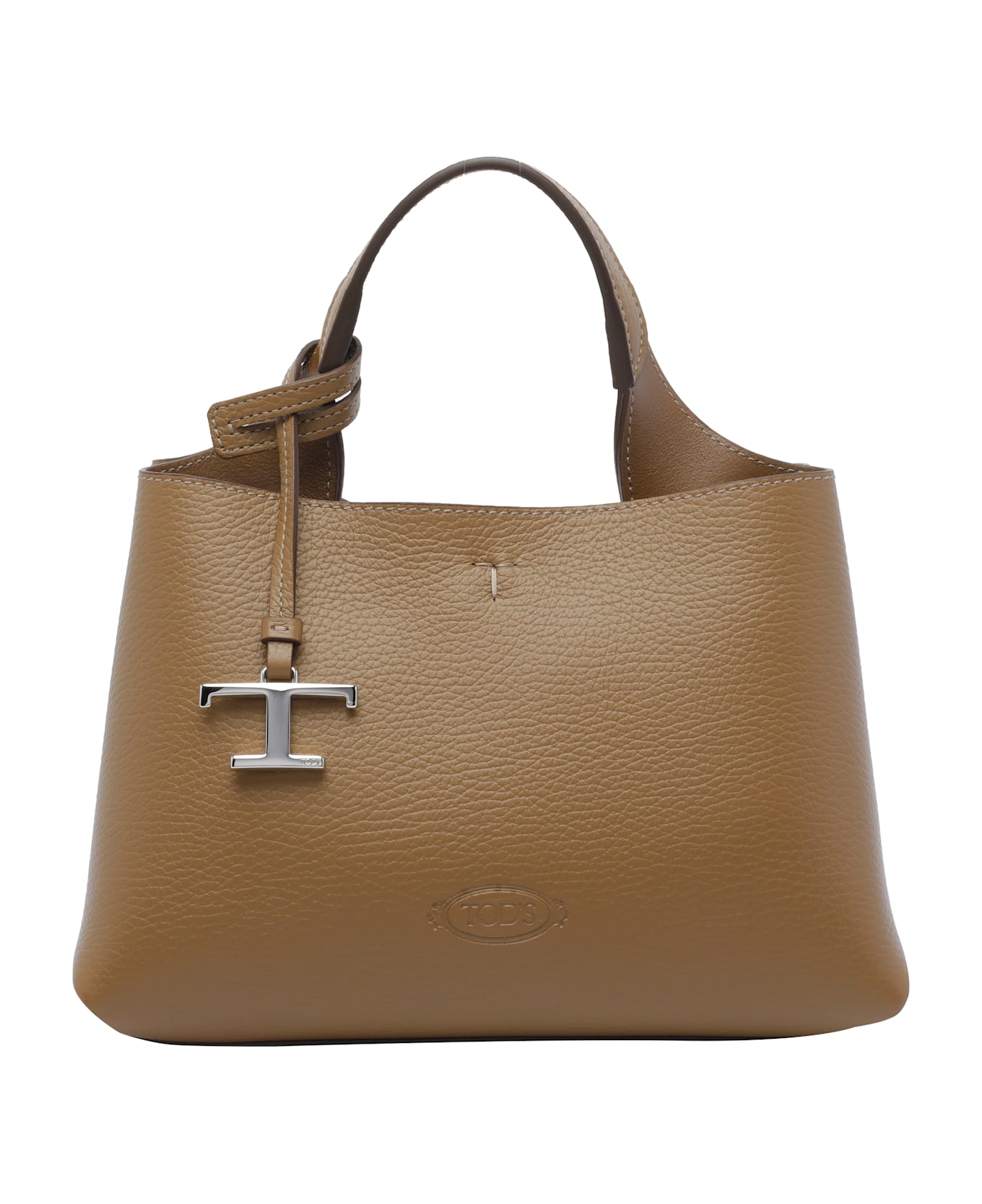 Tod
s Micro Leather Handbag - Brown