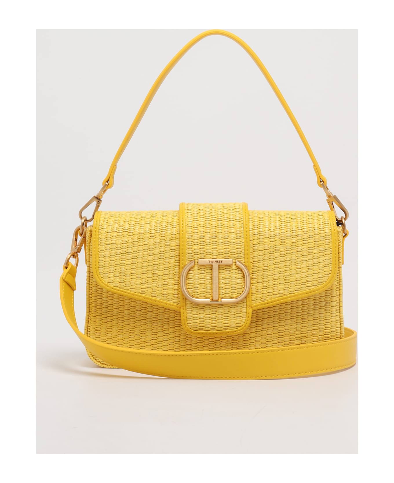 TwinSet Pp Clutch - GIALLO トートバッグ