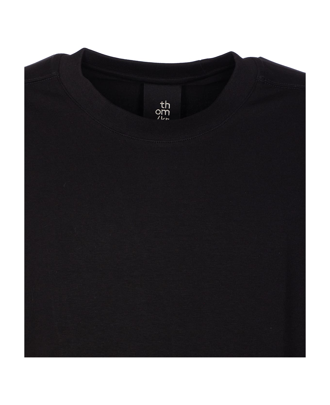 Thom Krom Graphic Print T-shirt - Black