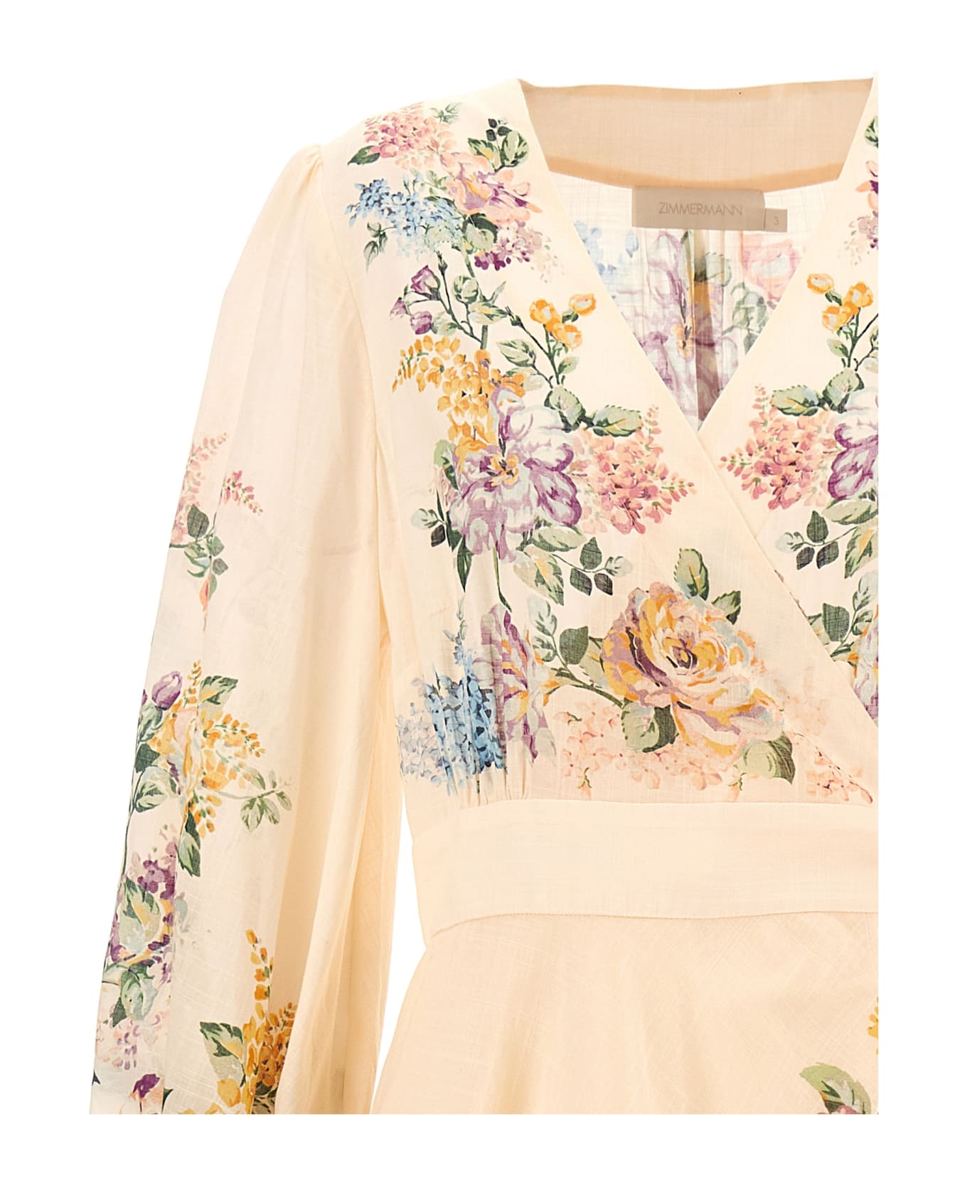Zimmermann 'halliday Wrap Midi' Dress | italist