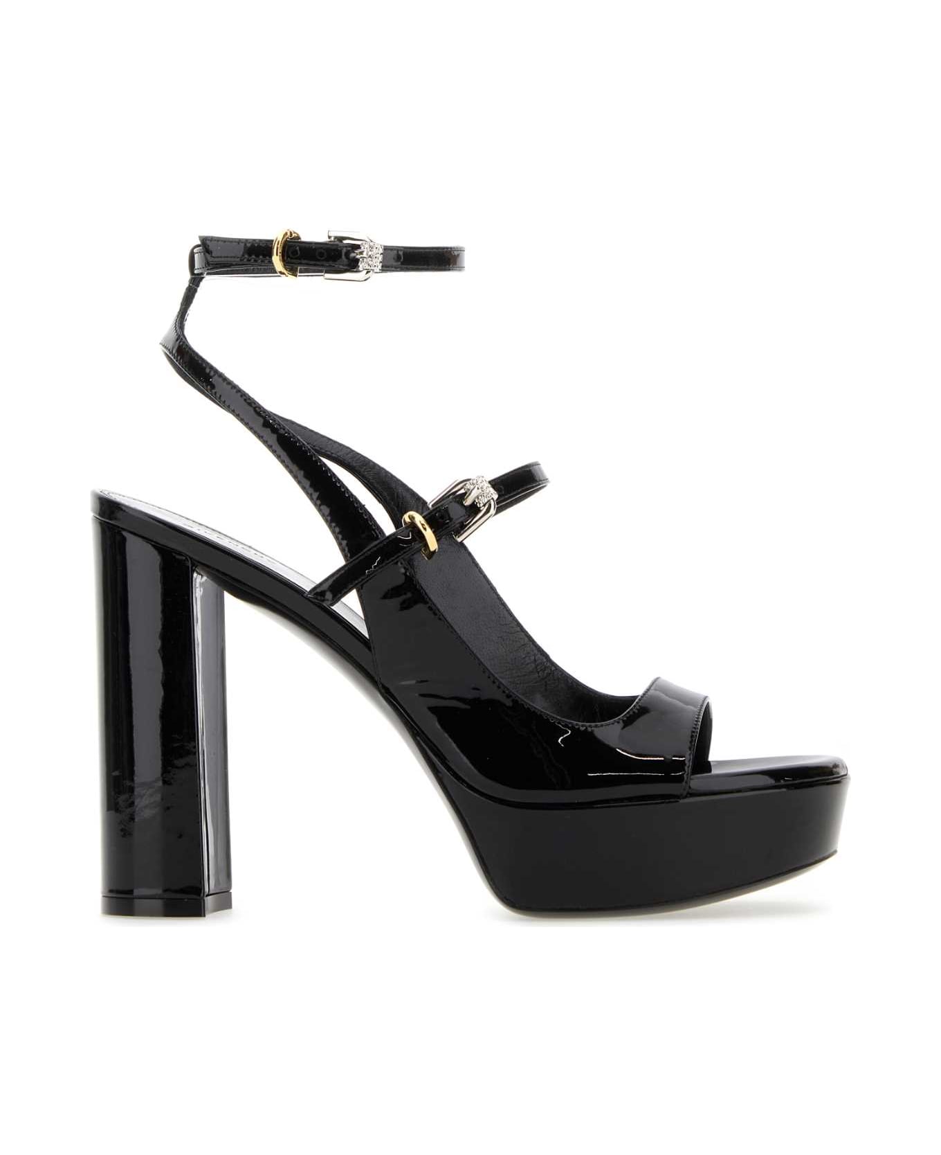 Givenchy Voyou Sandals - BLACK