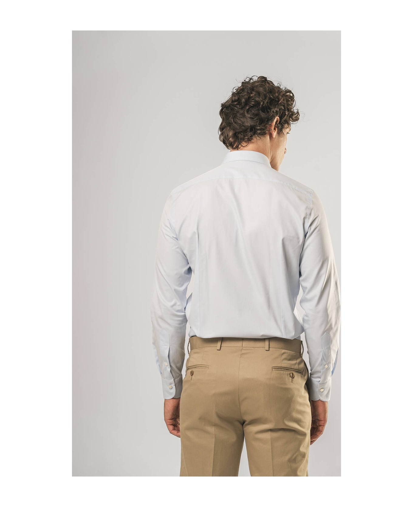 Larusmiani Handmade Shirt Mayfair Shirt - LightBlue