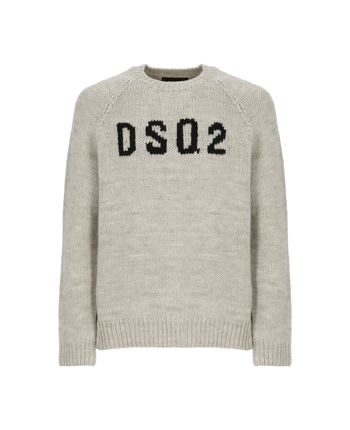 Dsquared2 Wool Sweater - Grey ニットウェア