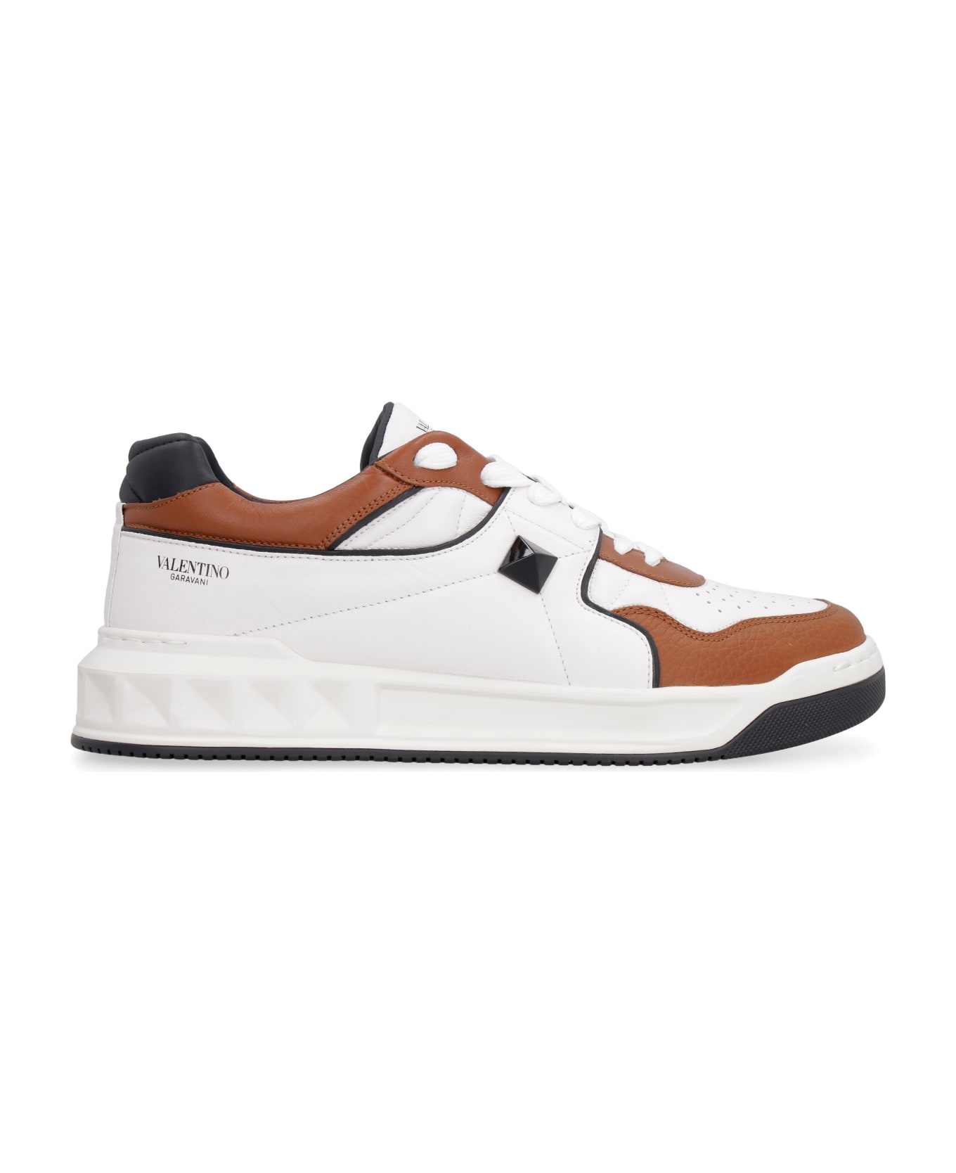 Valentino Garavani Leather Low-top Sneakers - White
