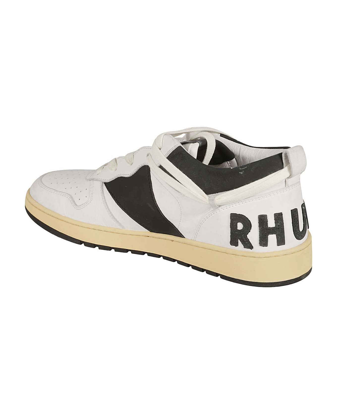 Rhude Rhecess Low Sneakers - White/Black