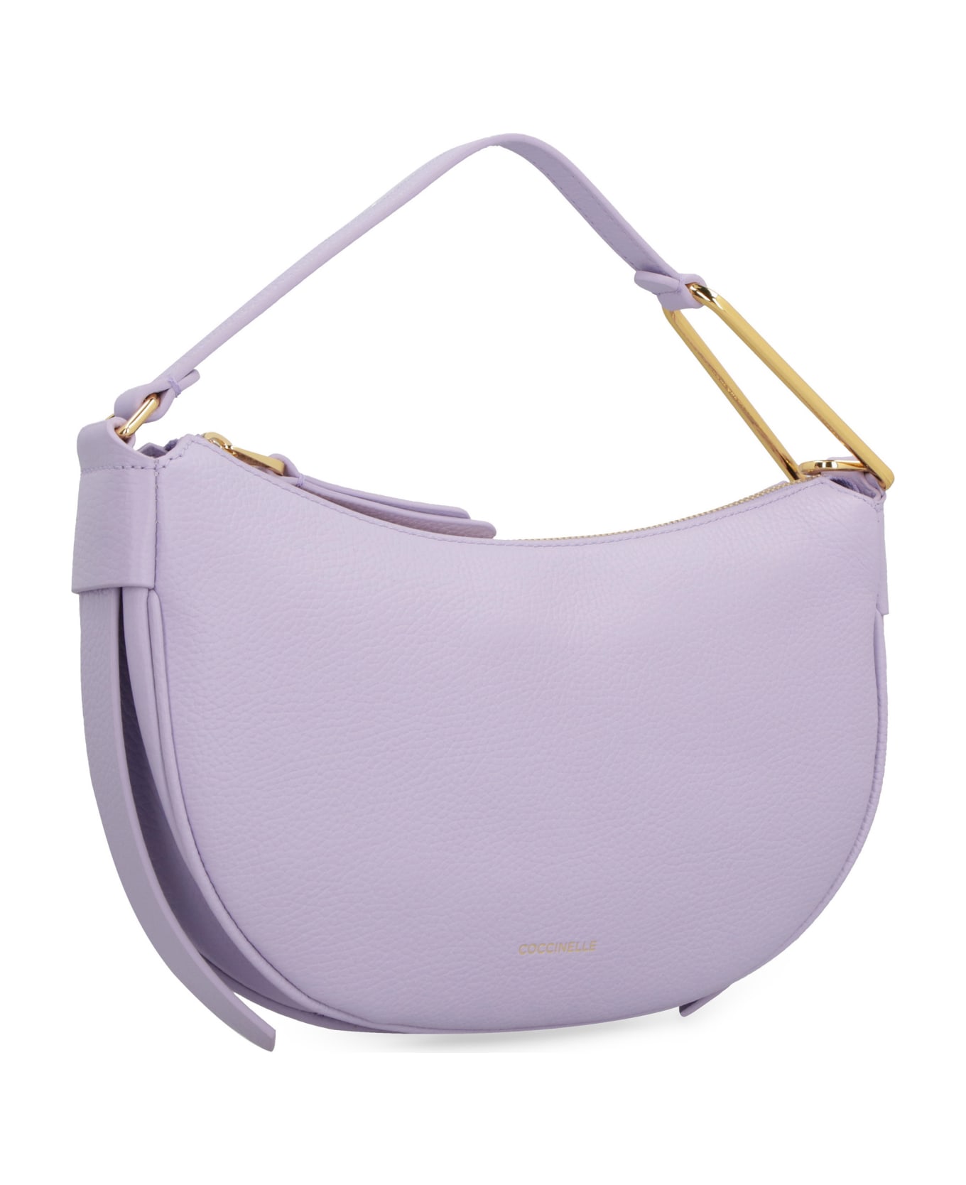 Coccinelle Priscilla Leather Shoulder Bag - Lilac