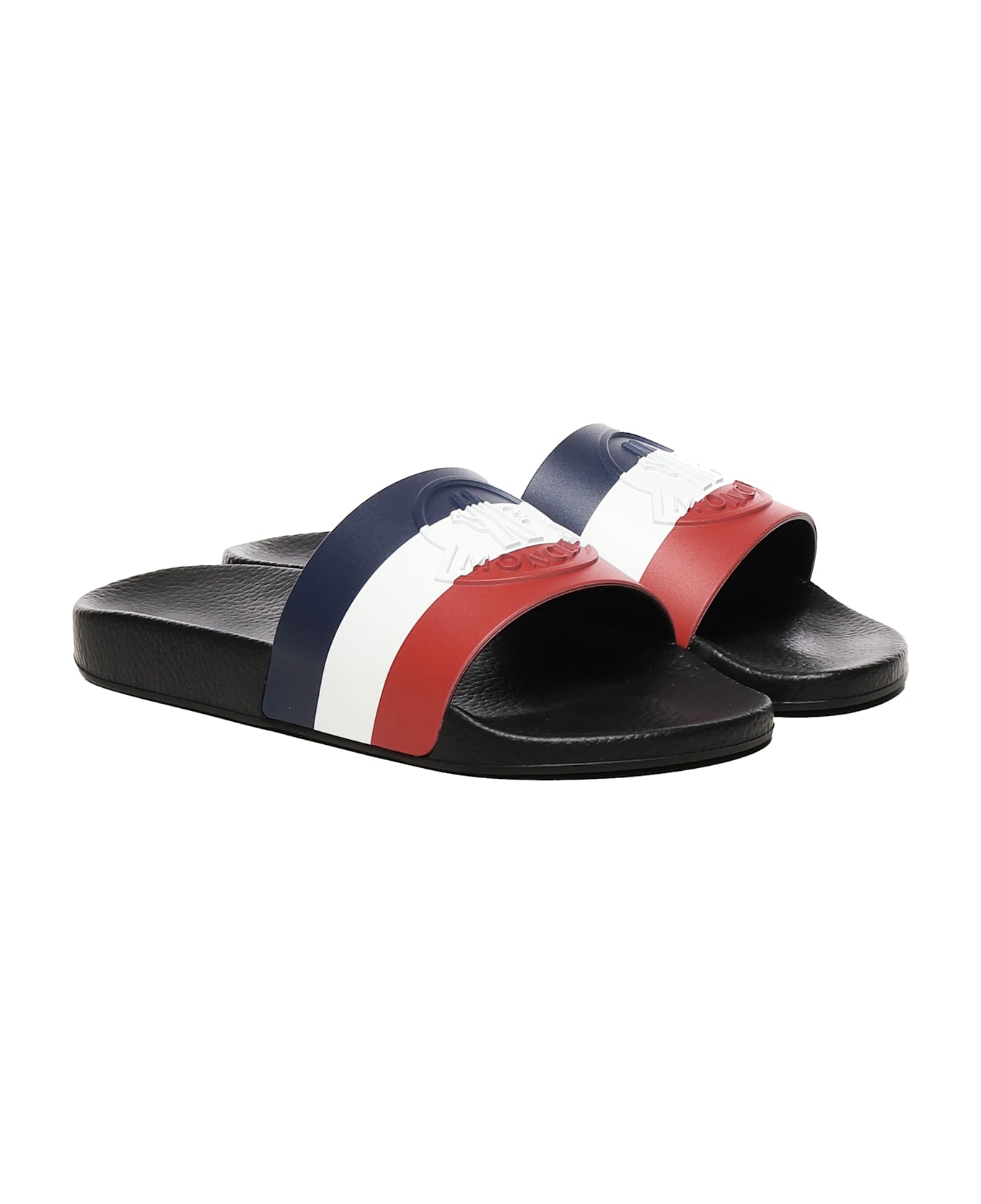 Moncler Basile Rubber Slide - Black