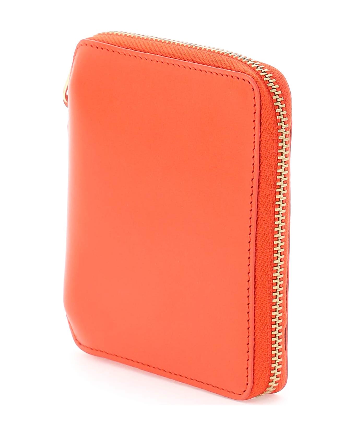 Comme des Garçons Wallet Zip-aournd Wallet - ORANGE (Orange)