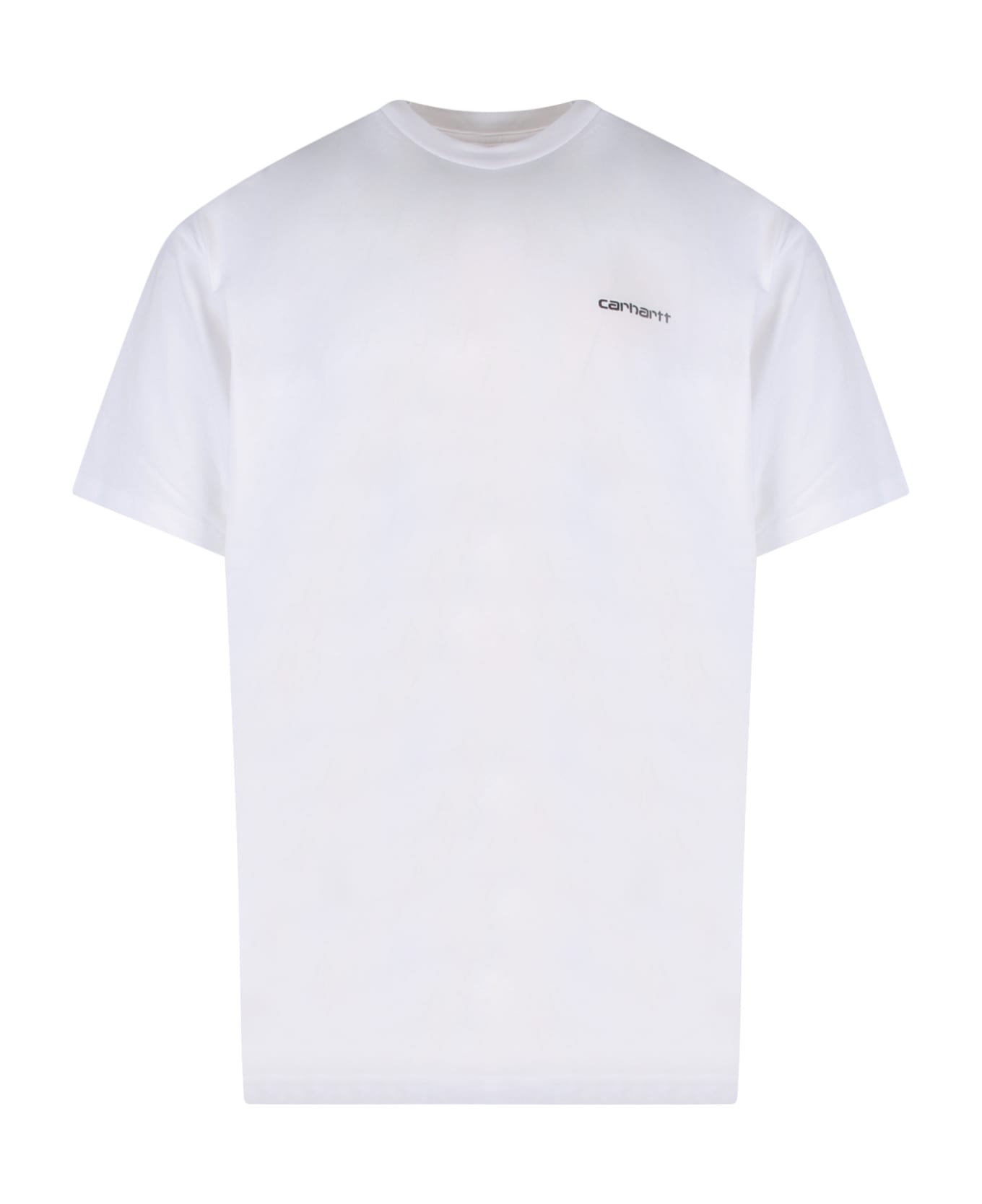 Carhartt Script Embroidery T-shirt - White シャツ