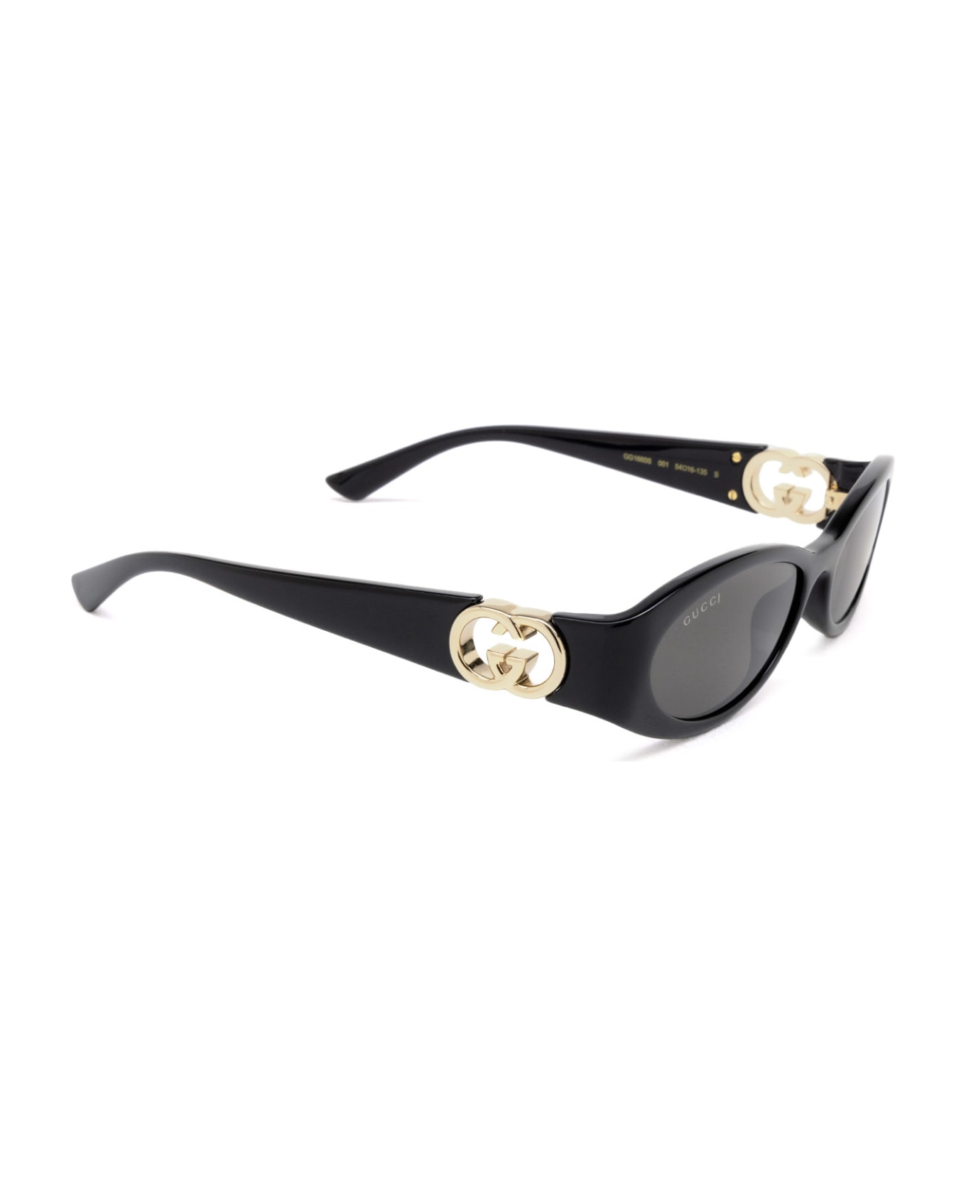 Gucci Eyewear Gg1660s Black Sunglasses - Black