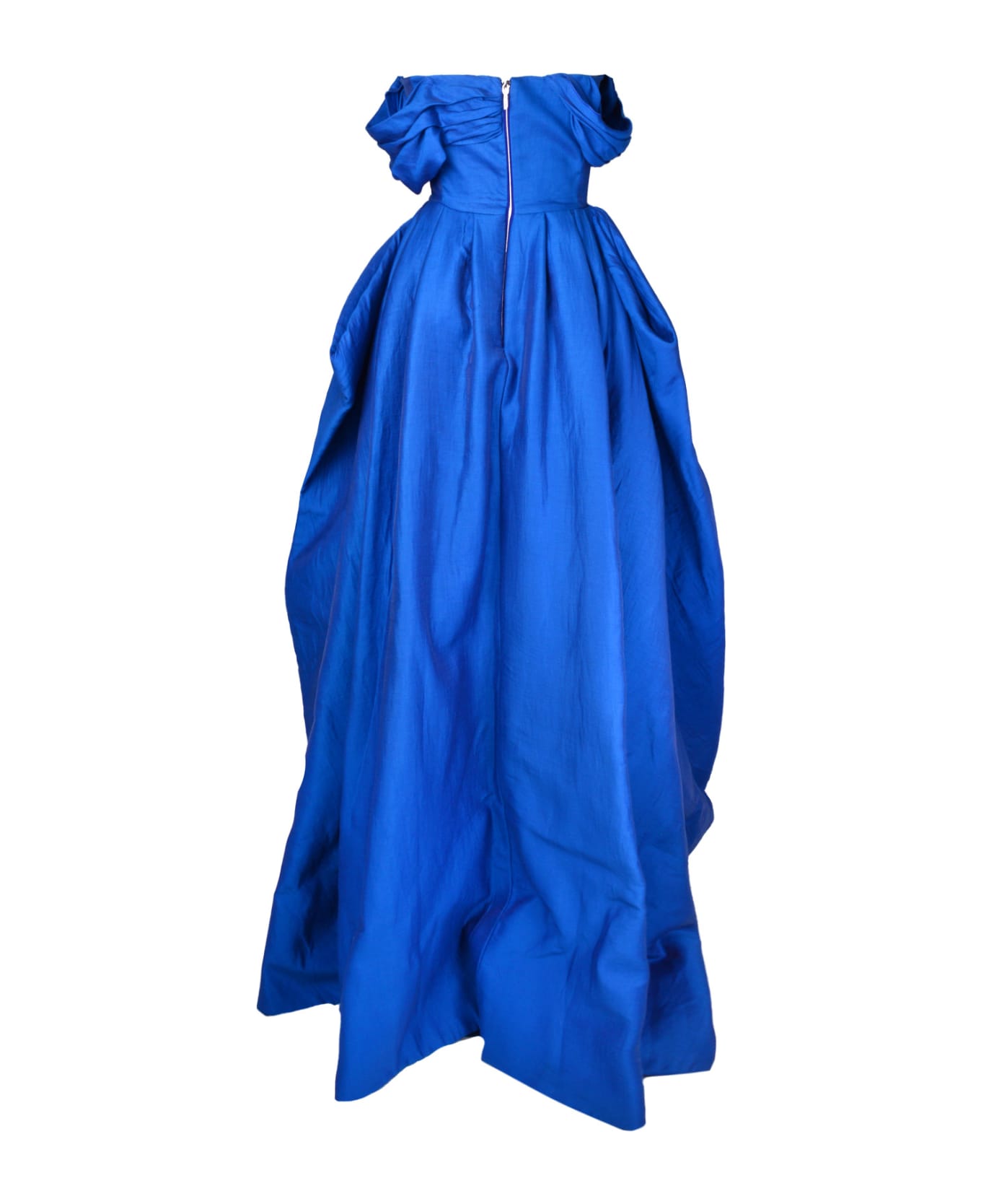 Raisa Vanessa Off-shoulder Dress - Blue