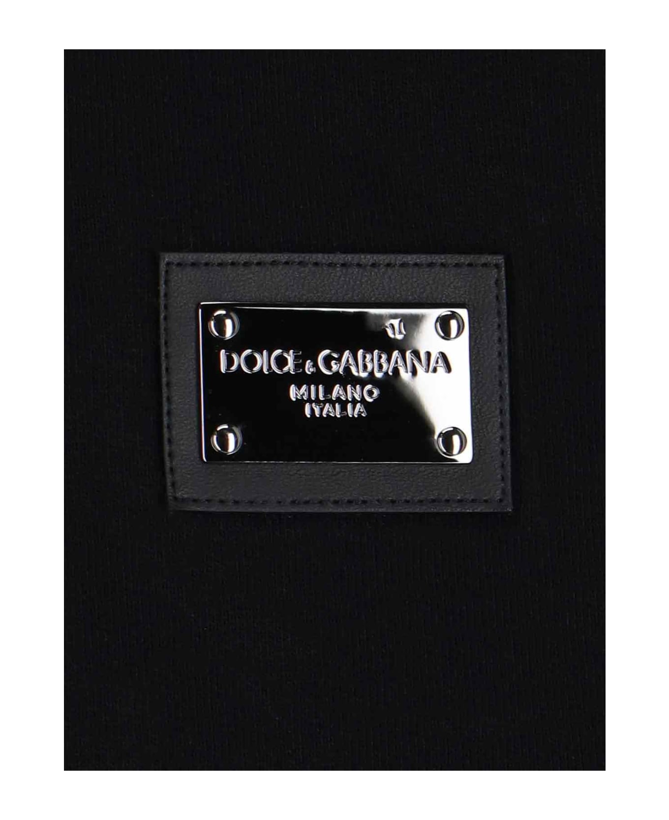 Dolce & Gabbana Logo Crewneck - Black   フリース