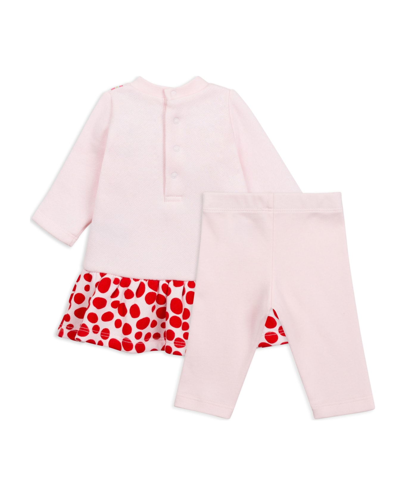 Little Marc Jacobs Sports Suit With Print - Pink ボディスーツ＆セットアップ