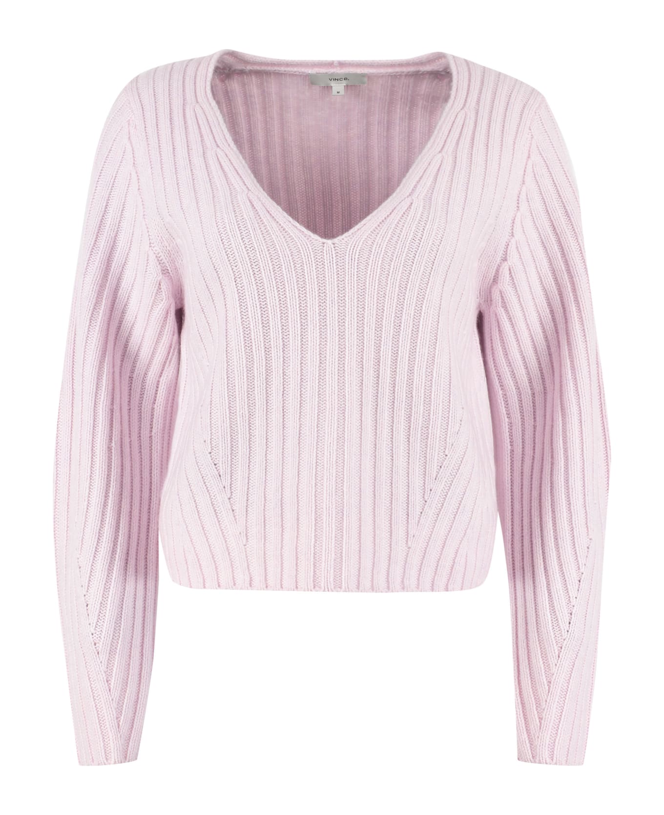 Vince Wool And Cashmere Sweater - Pink