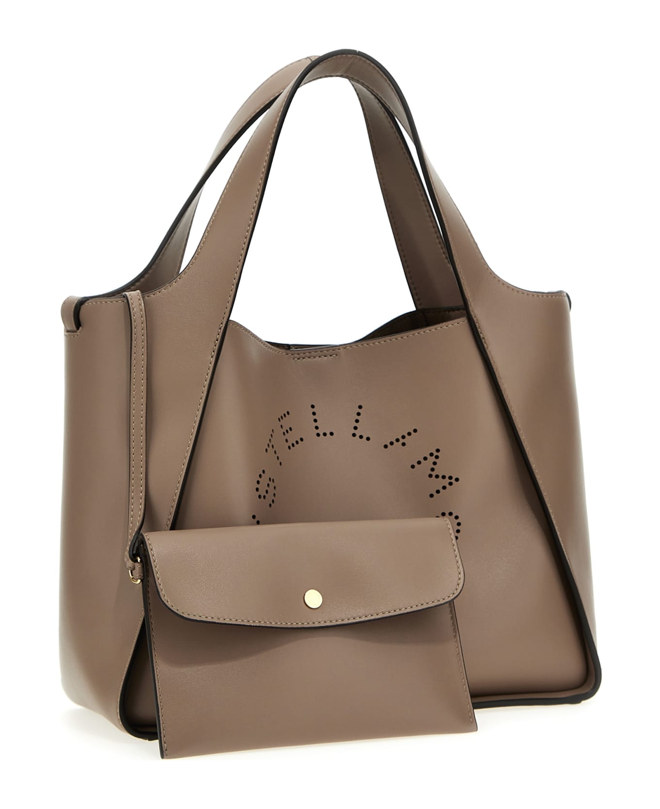 Stella McCartney Shopping 'logo Stella' - Beige