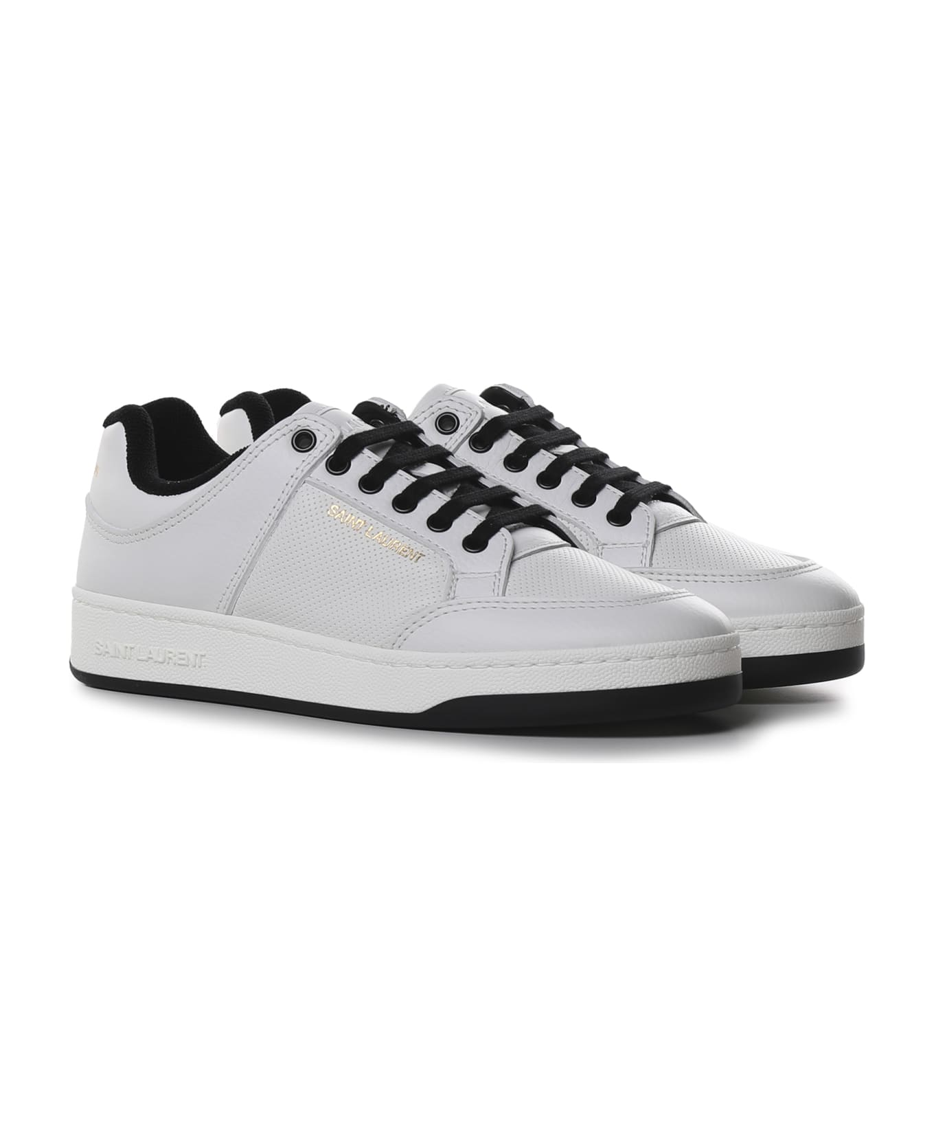 Saint Laurent Low Sneakers - White