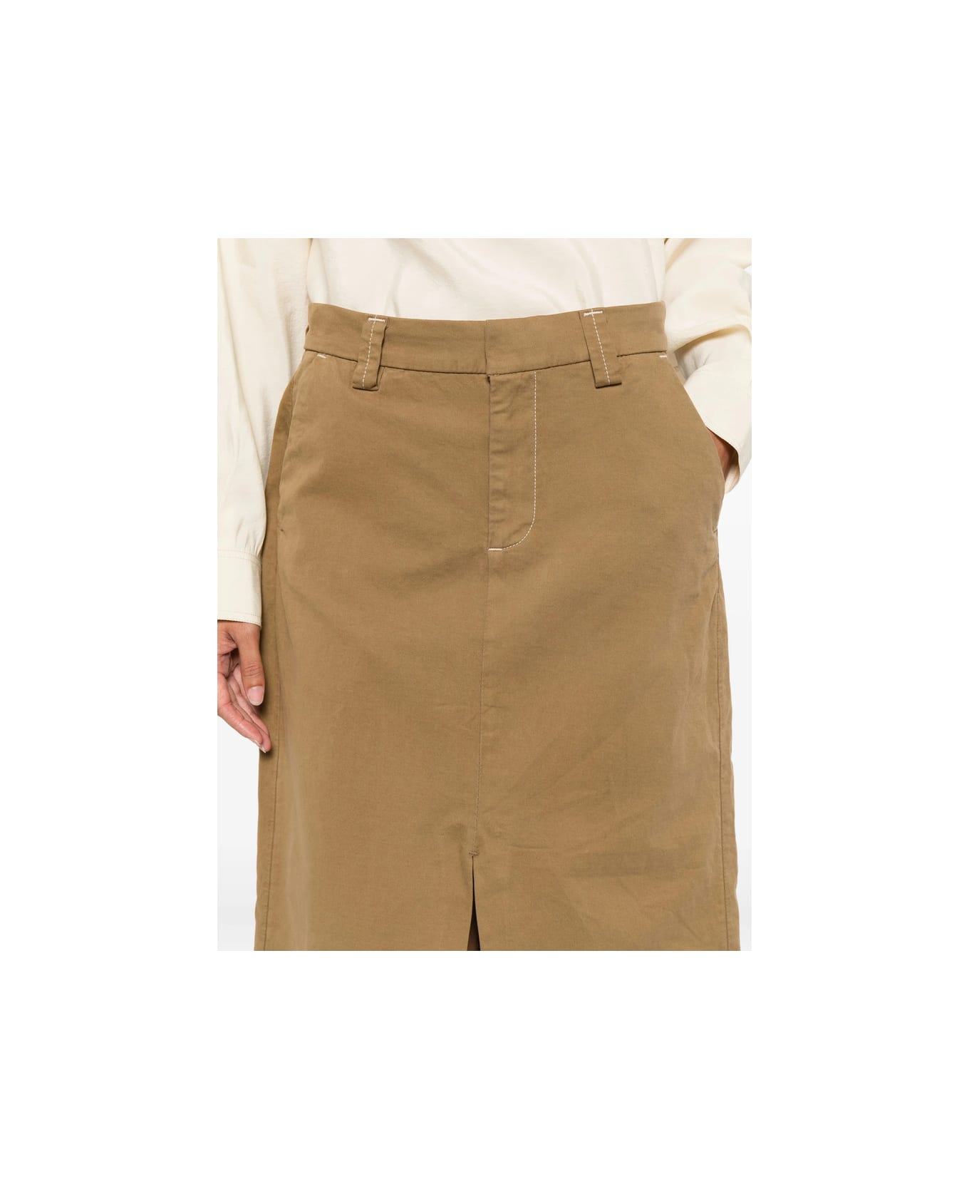 7 For All Mankind Skirt - NEUTRALS